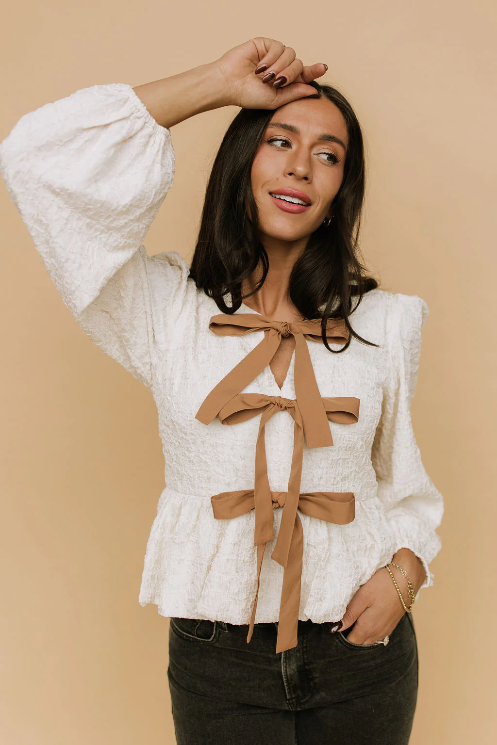 FINAL SALE - Alina Peplum - Image 2