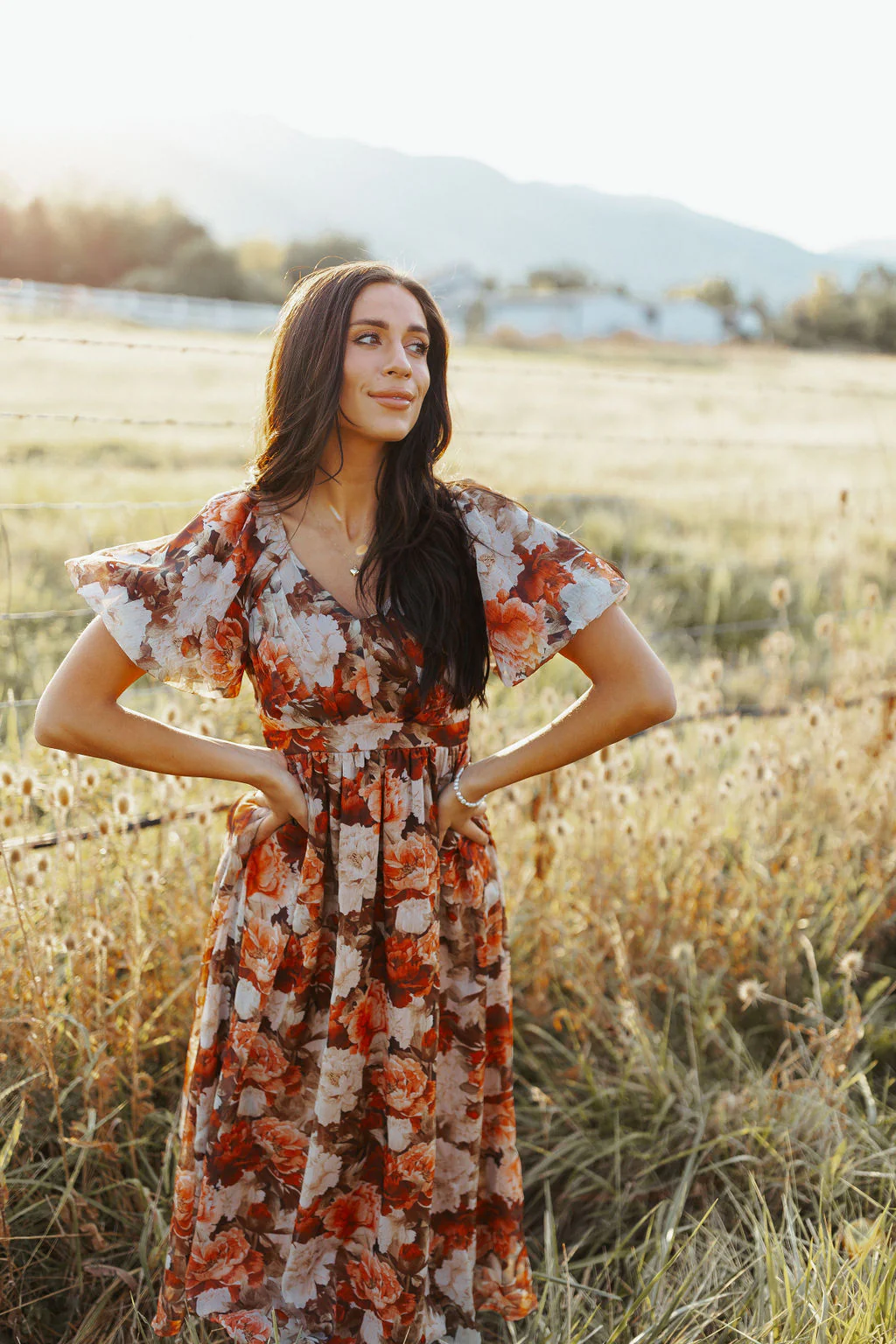 FINAL SALE - Amber Blooms Midi - Image 3