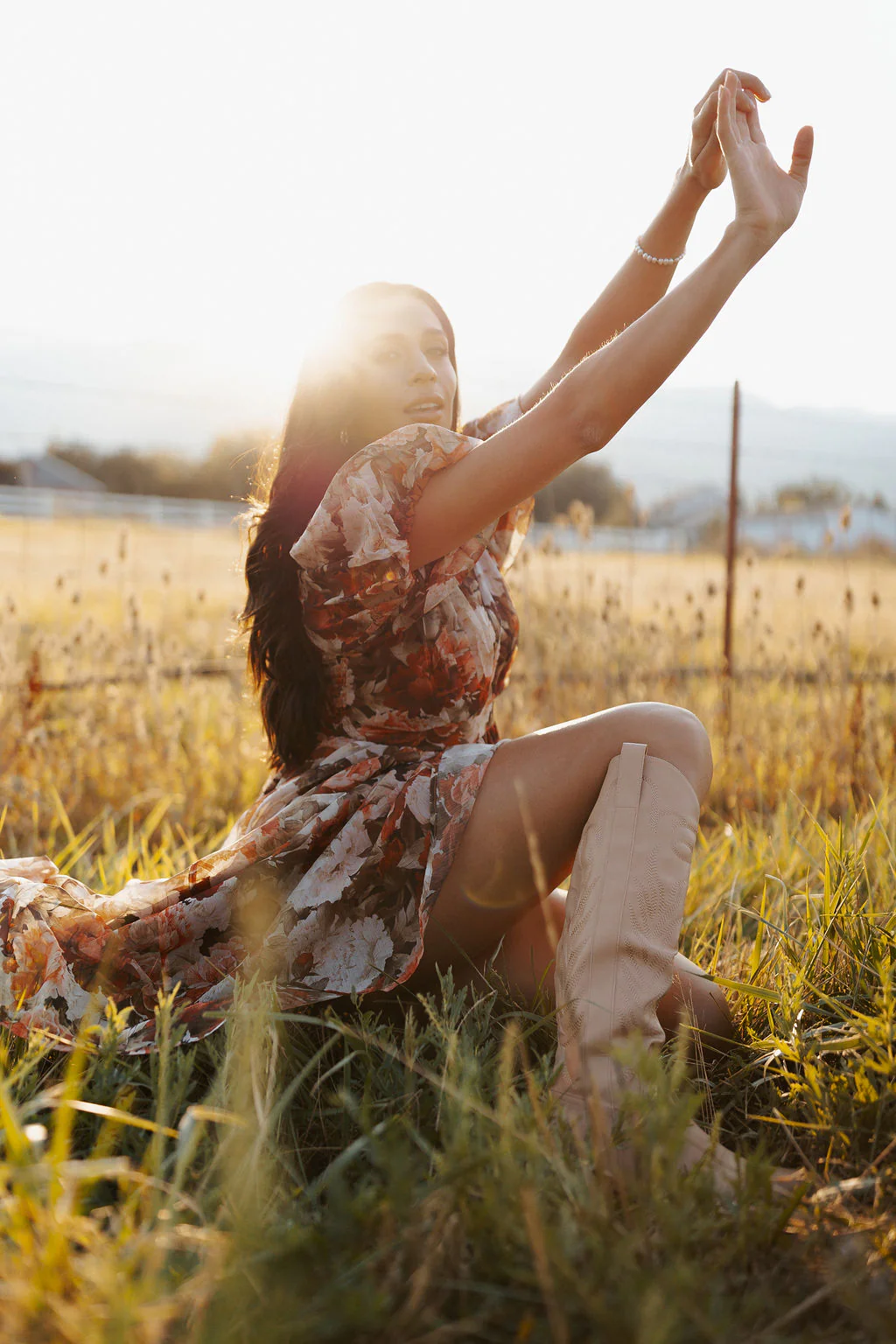 FINAL SALE - Amber Blooms Midi - Image 4