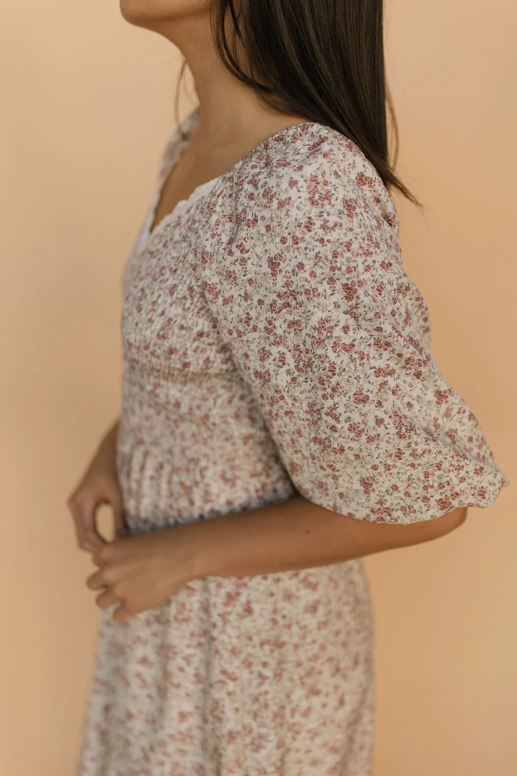 Amelia Floral Maxi Dress - Image 4