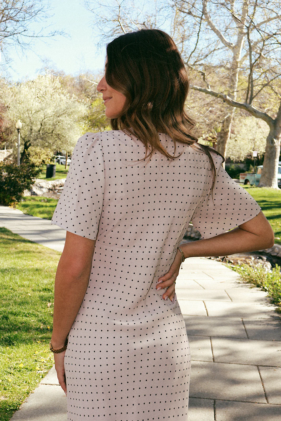 Anna Dotted Maxi - Image 5