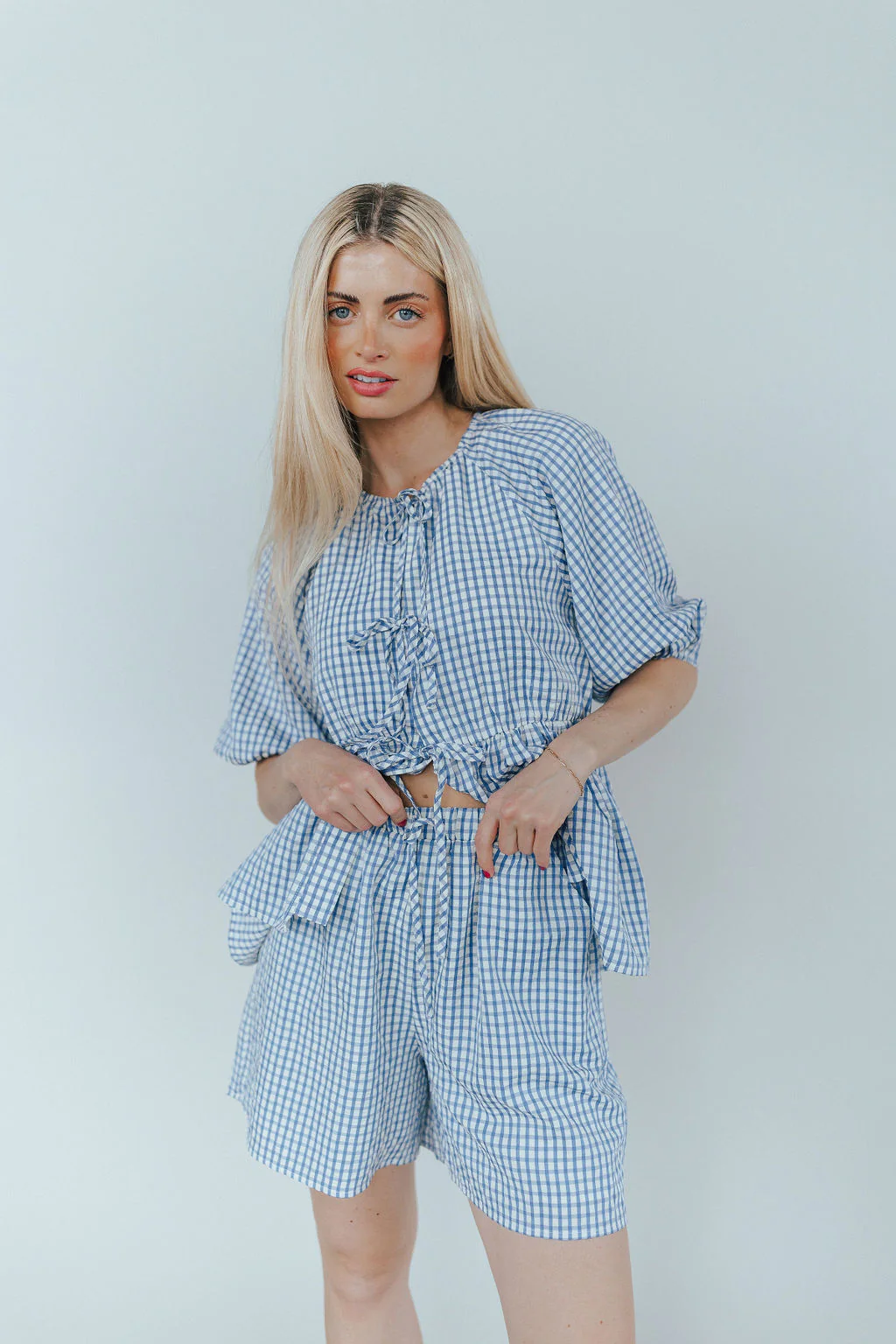 Blueberry Fields Gingham Shorts - Image 4
