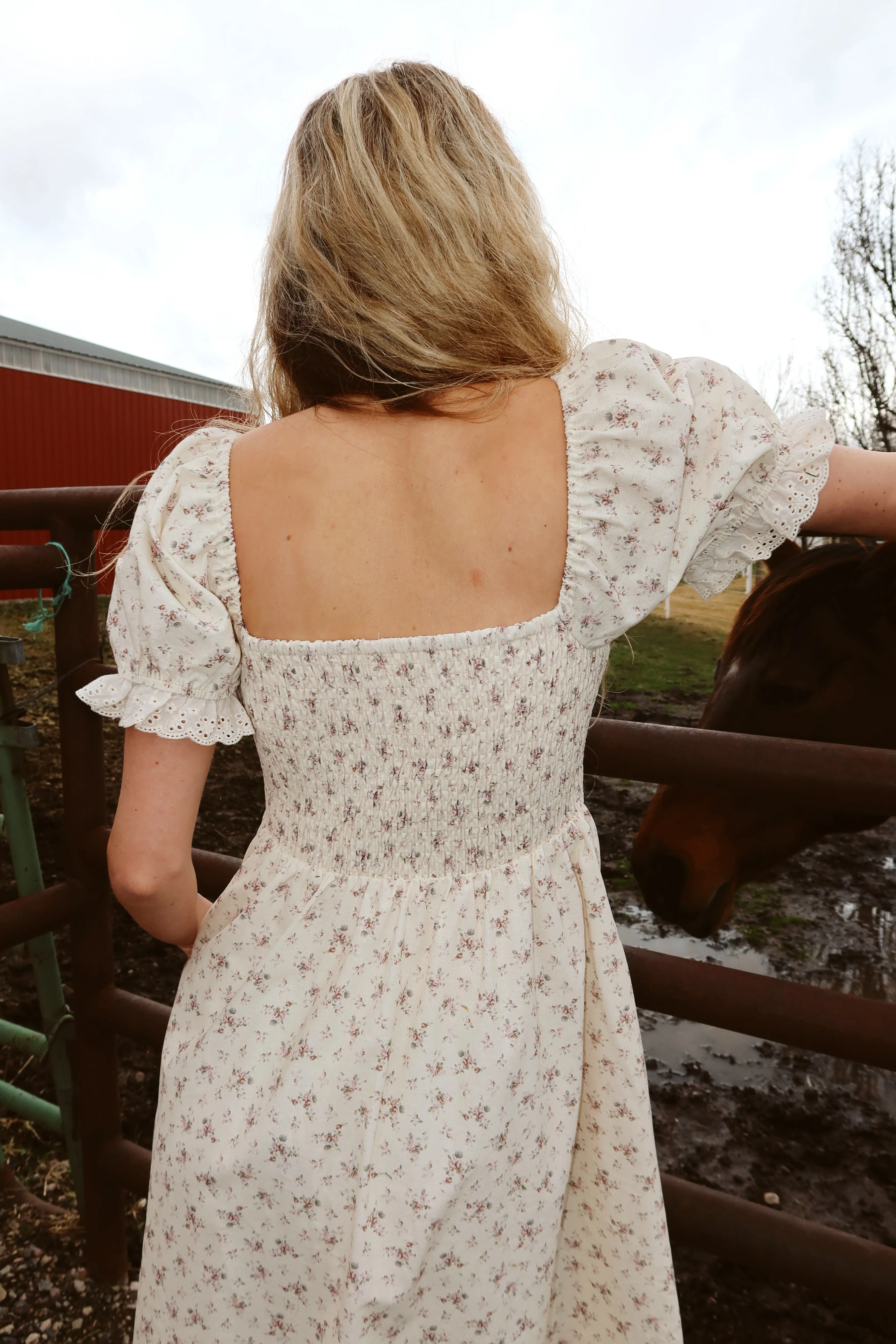 Briar Rose Floral Maxi Dress - Image 4