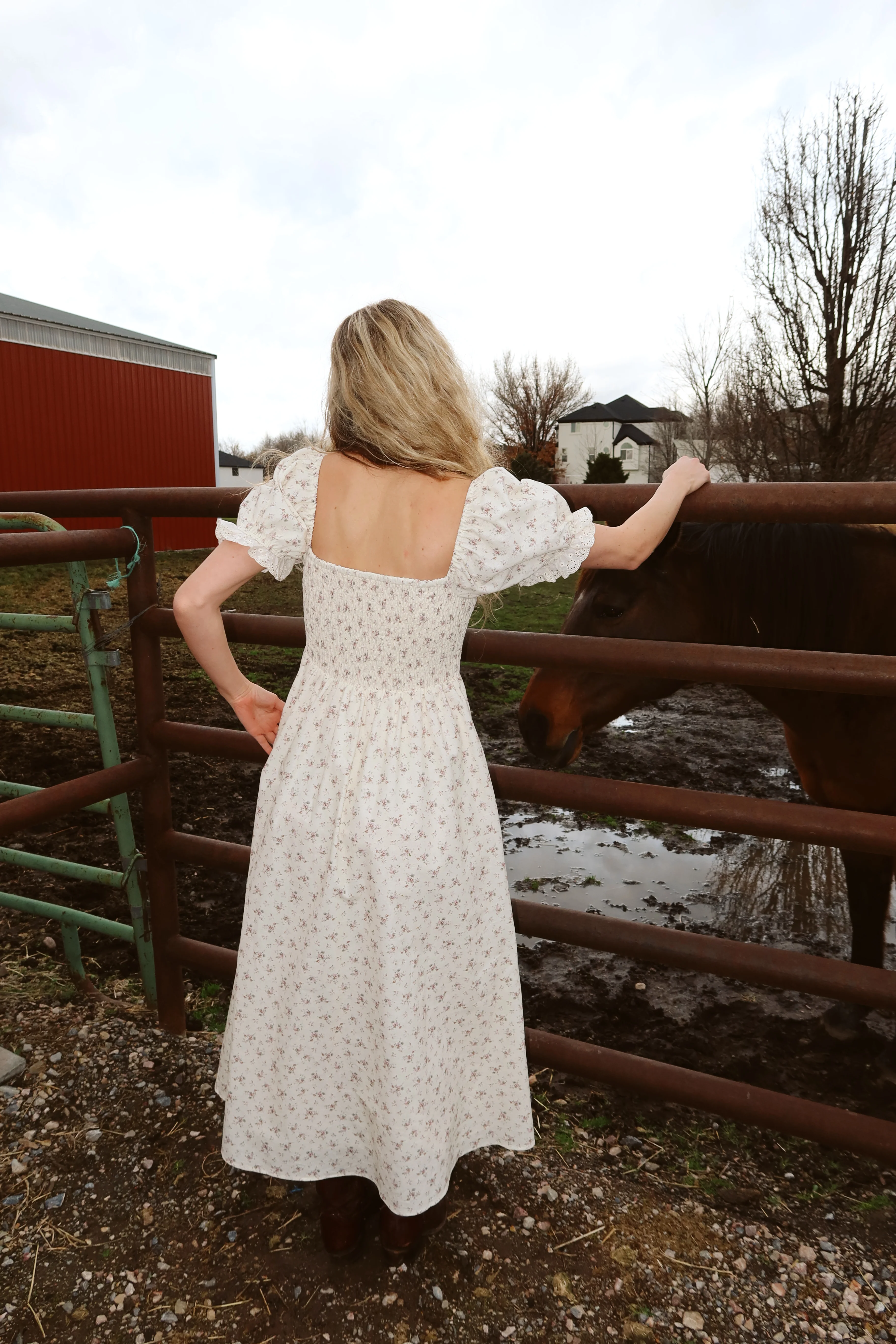 Briar Rose Floral Maxi Dress - Image 6