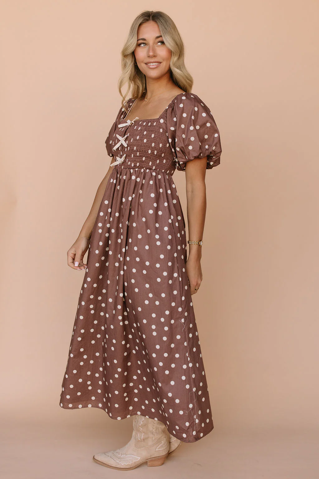 Cassandra Dot Dress - Image 3