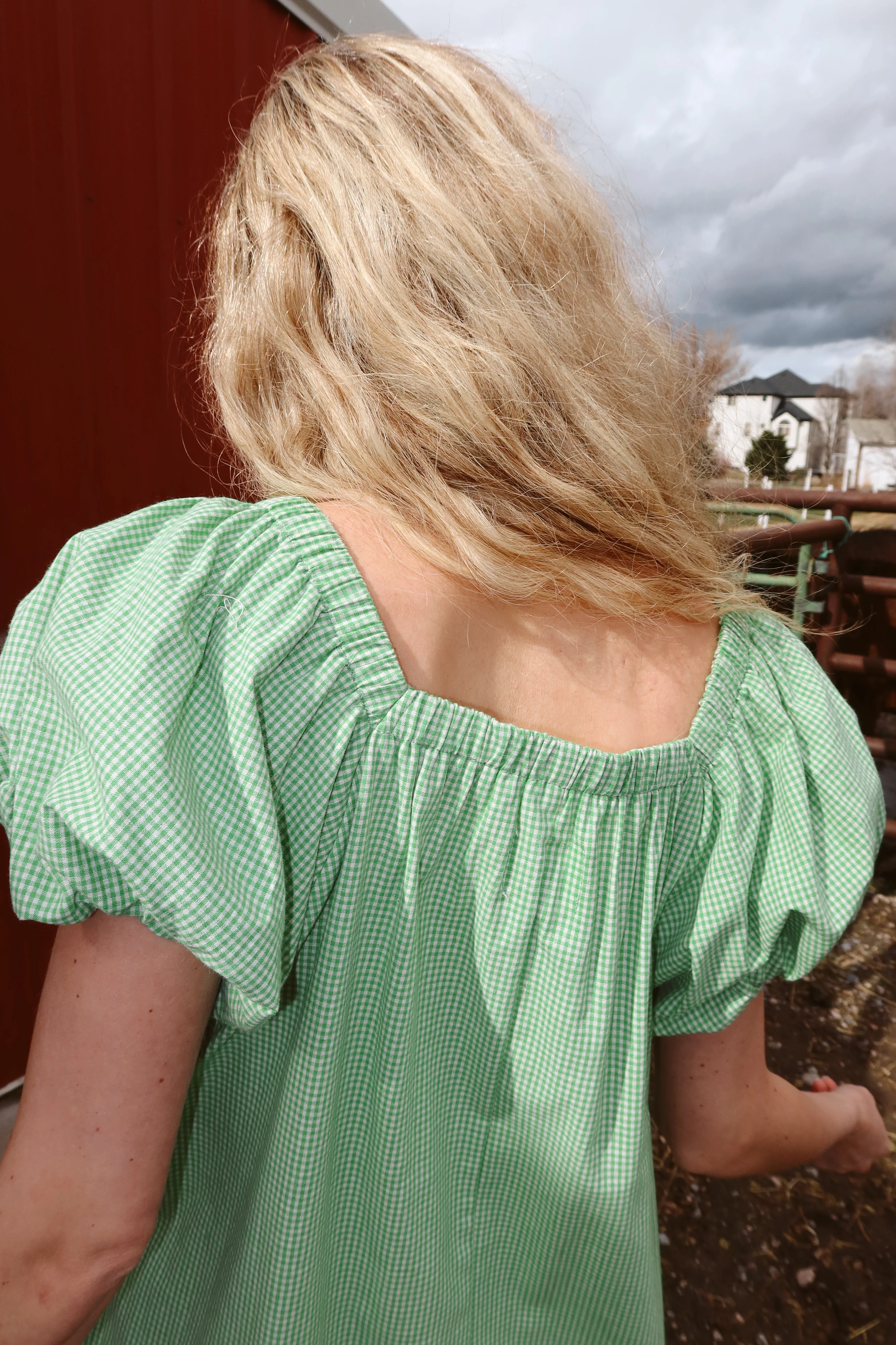 Clover Gingham Maxi - Image 7