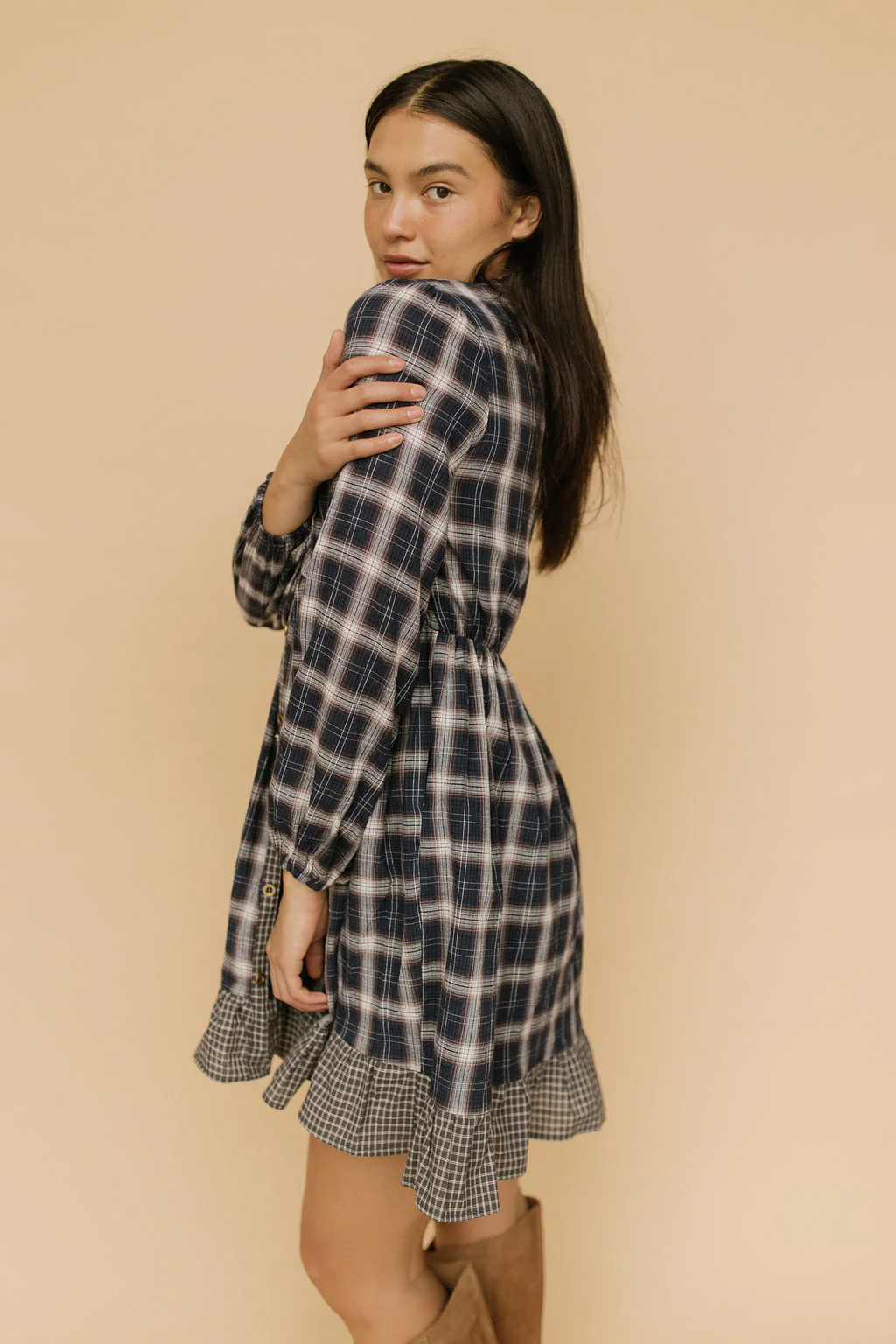 FINAL SALE - Corinne Plaid Dress - Image 2