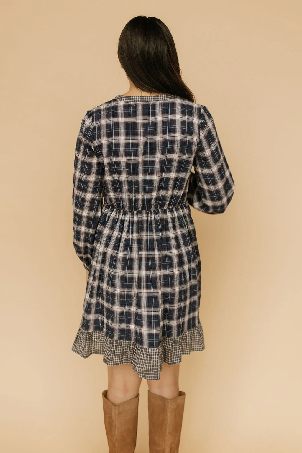 FINAL SALE - Corinne Plaid Dress - Image 5