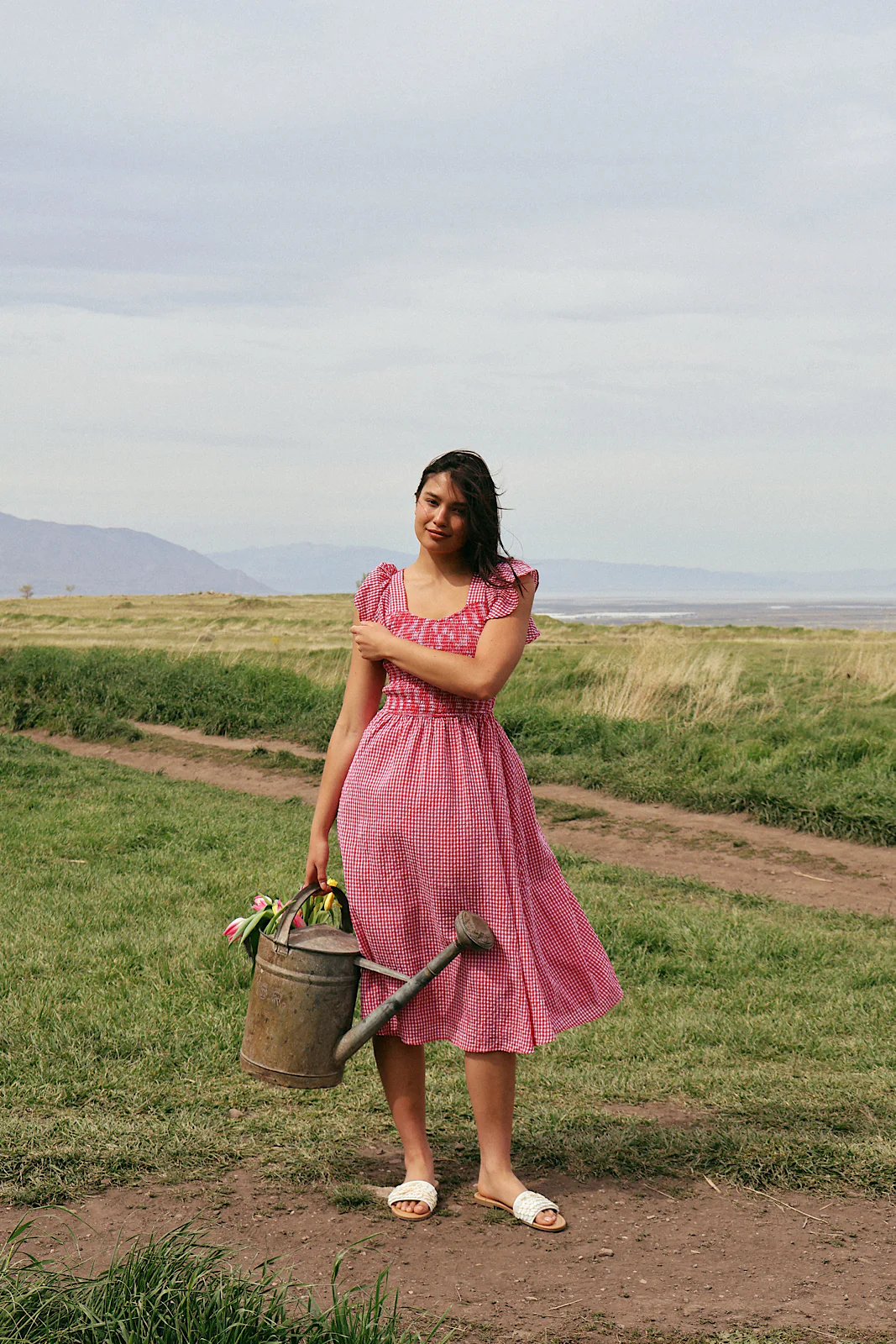 Dorothy Gingham Midi - Image 4