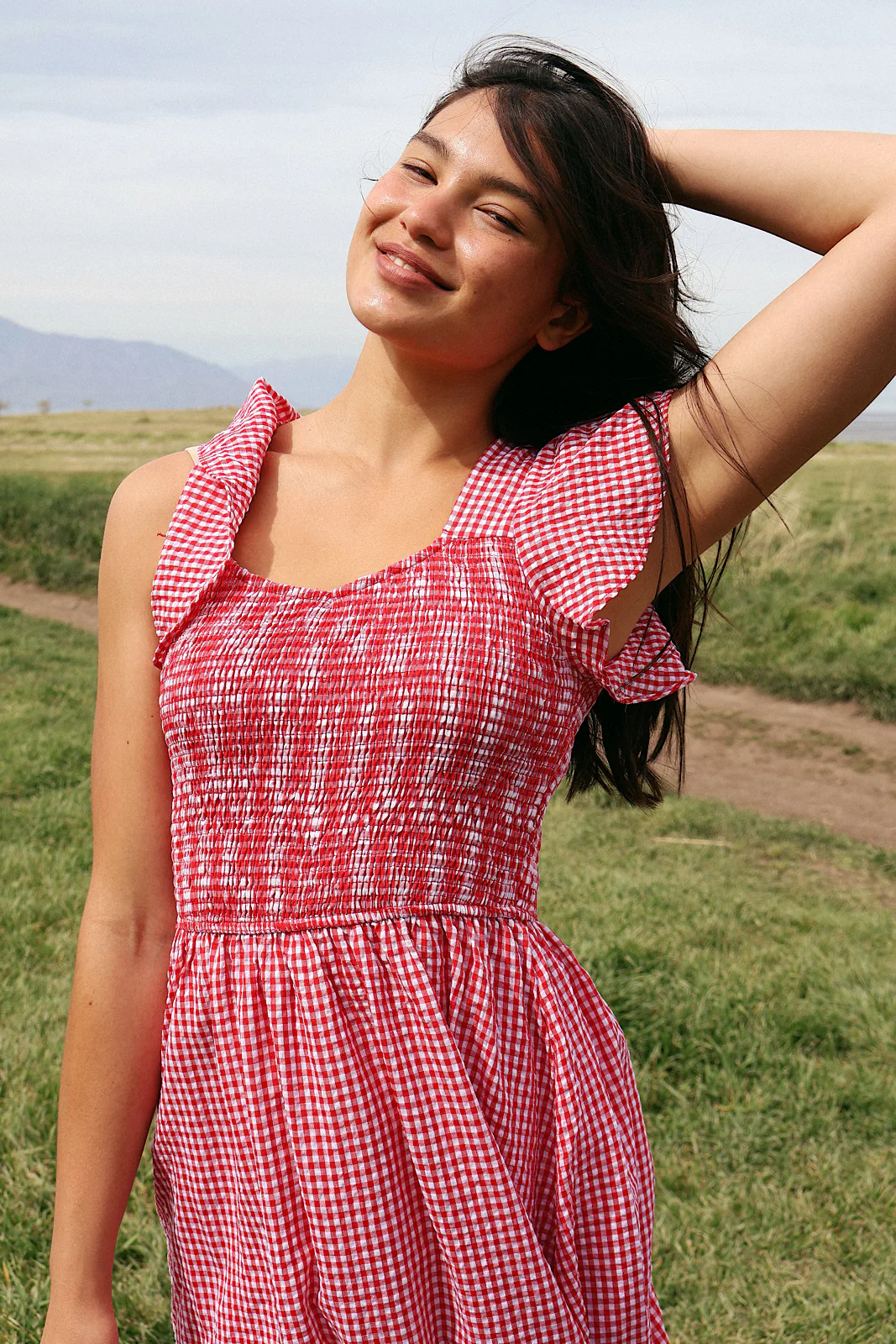 Dorothy Gingham Midi - Image 5