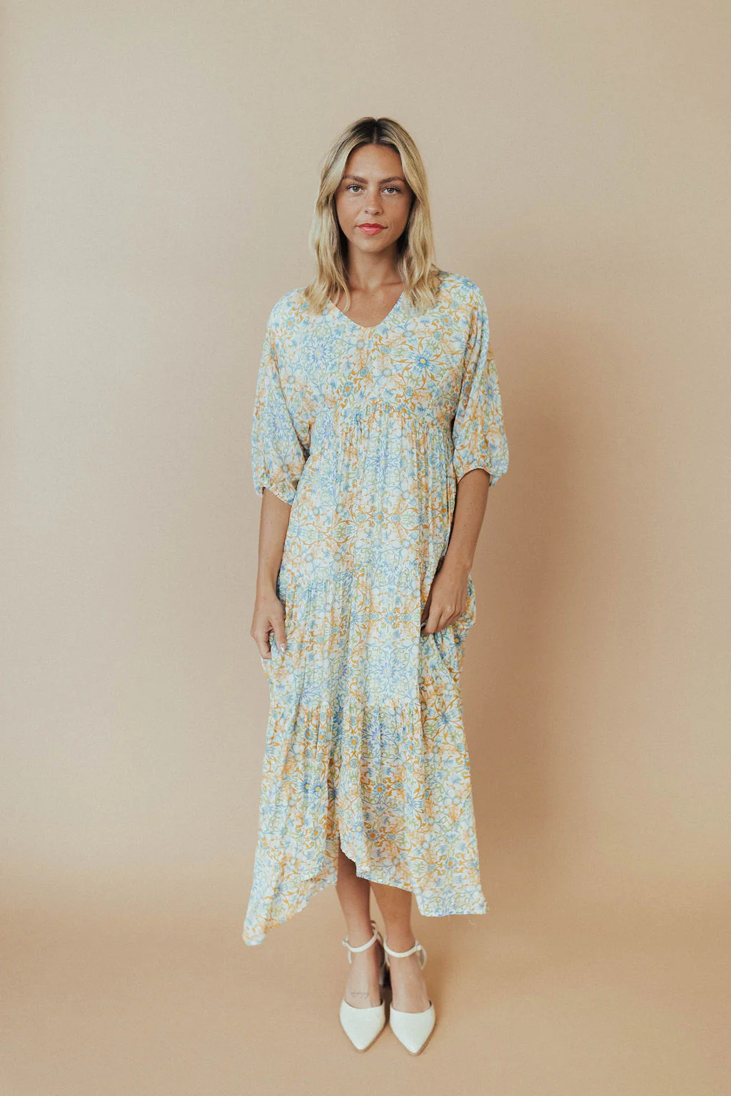 Elizabeth Floral Midi - Image 4