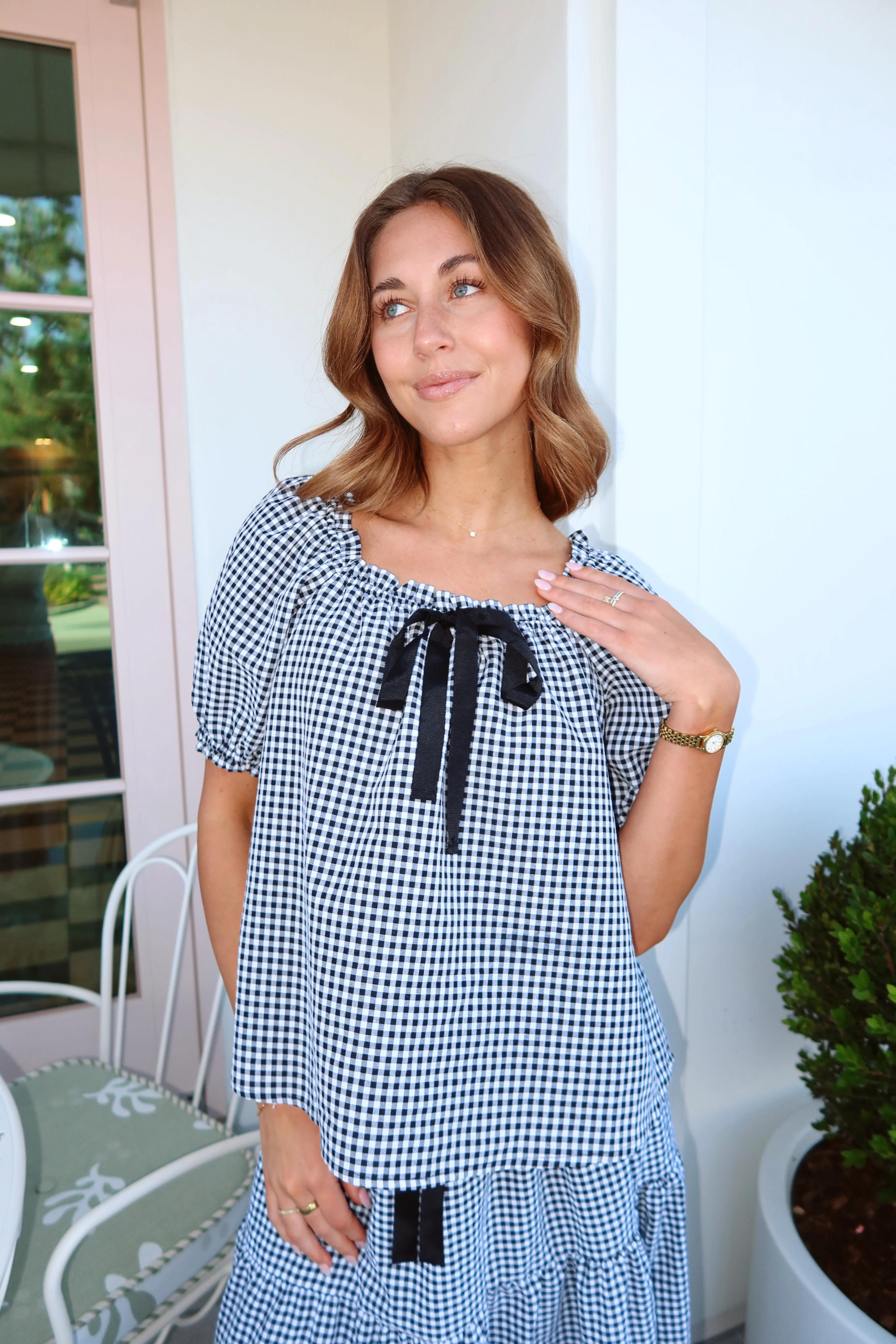 Emmaline Gingham Top - Image 2