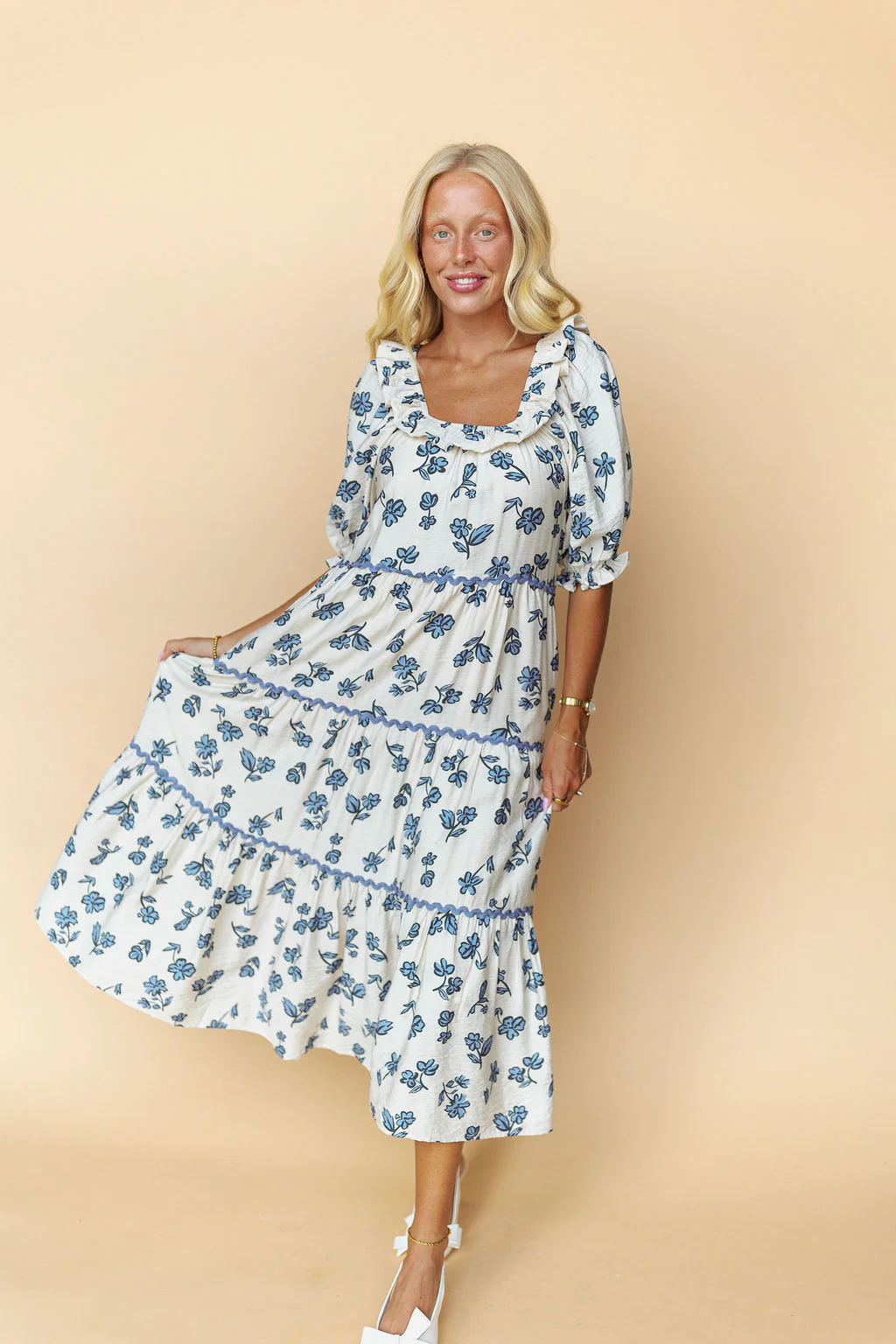 Falling For Blue Maxi - Image 3
