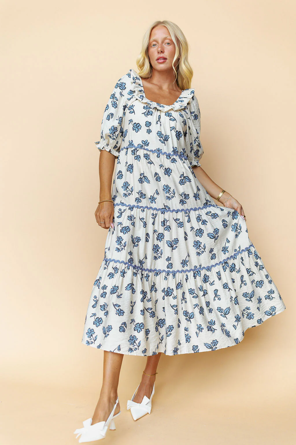 Falling For Blue Maxi - Image 7