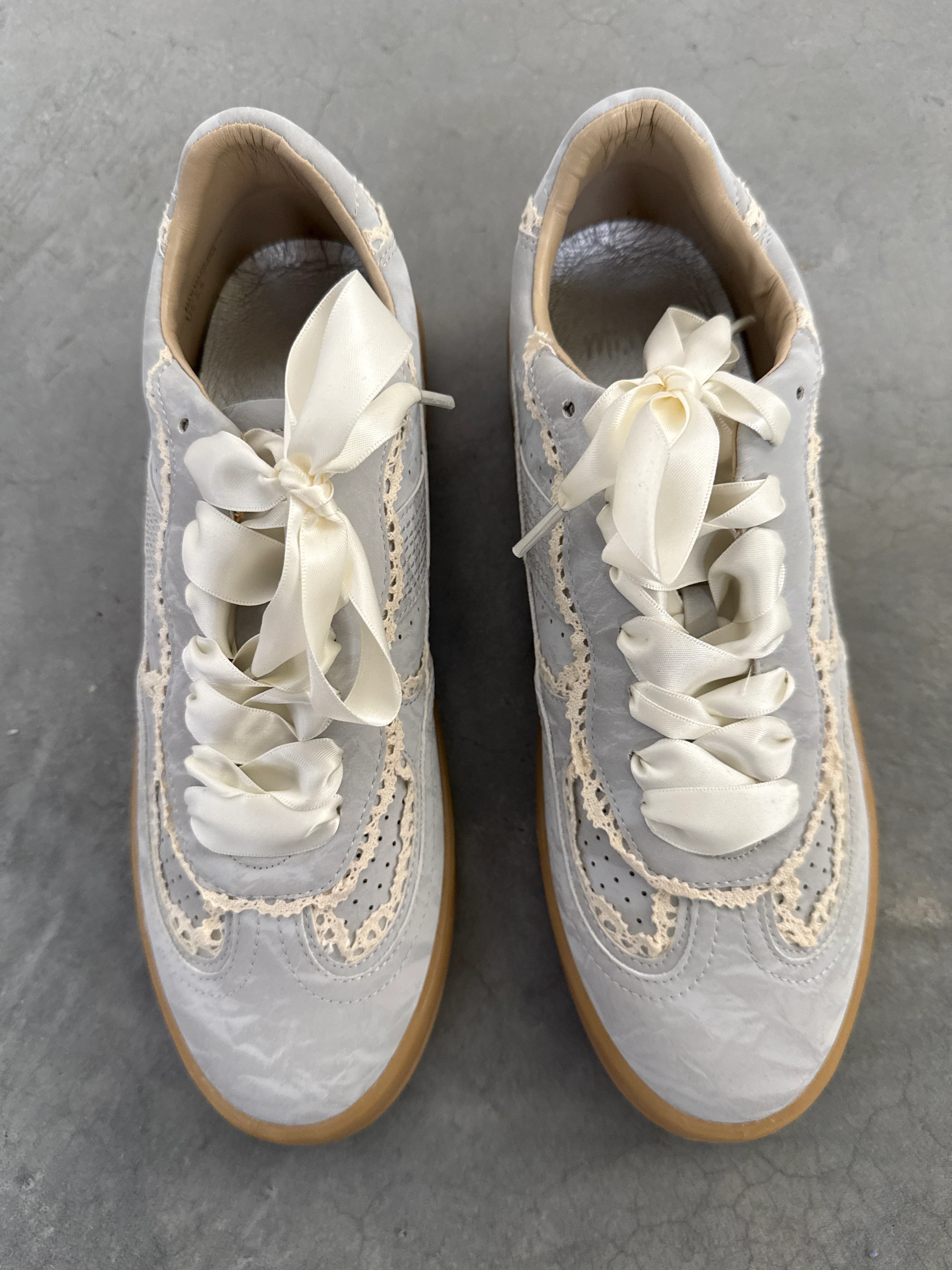 FINAL SALE - FLAWED Blue Eleanor Sneakers - 8.5 - Image 3