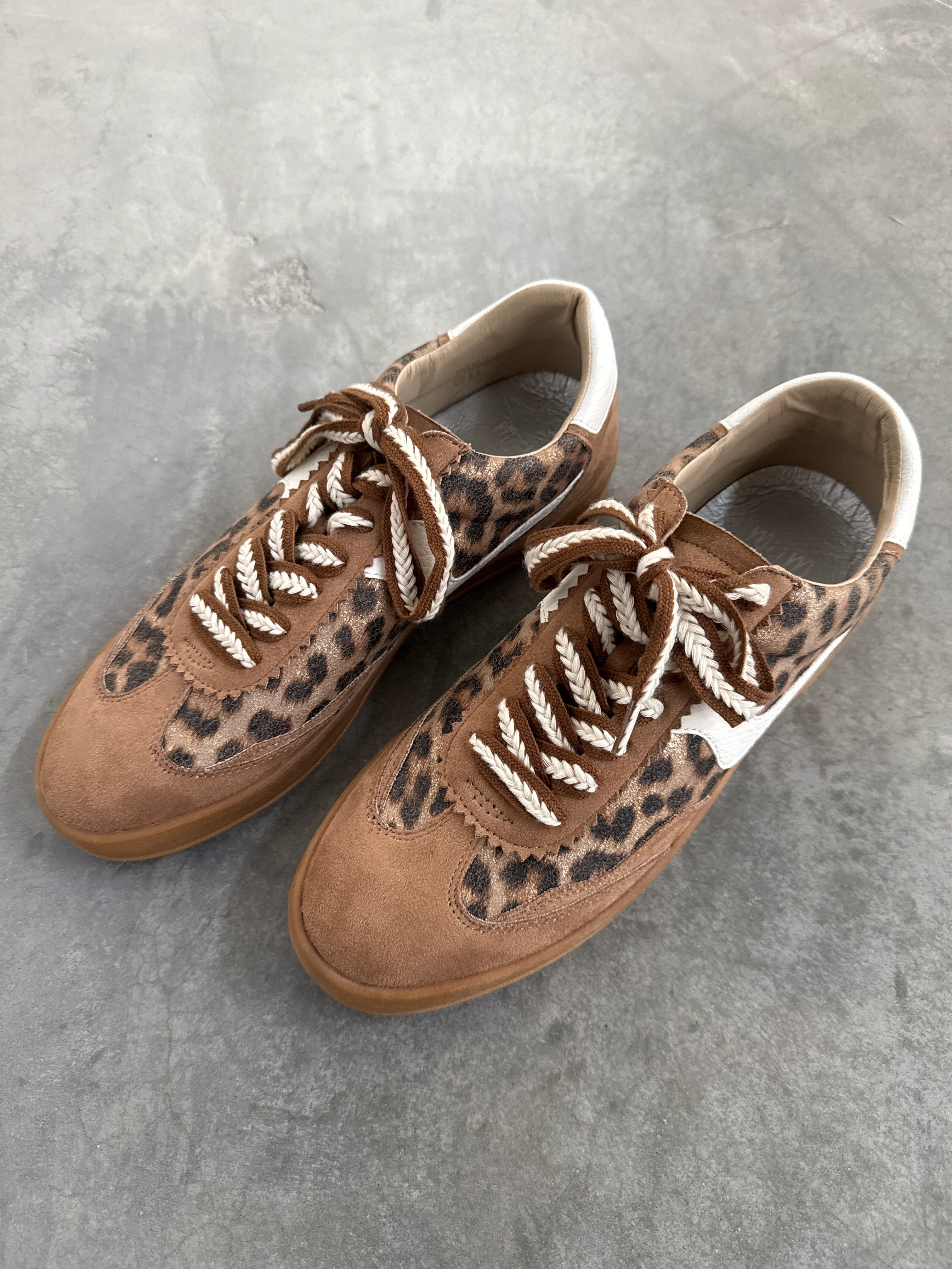FINAL SALE - FLAWED Destiny Sneakers in Leopard - 8.5 - Image 2