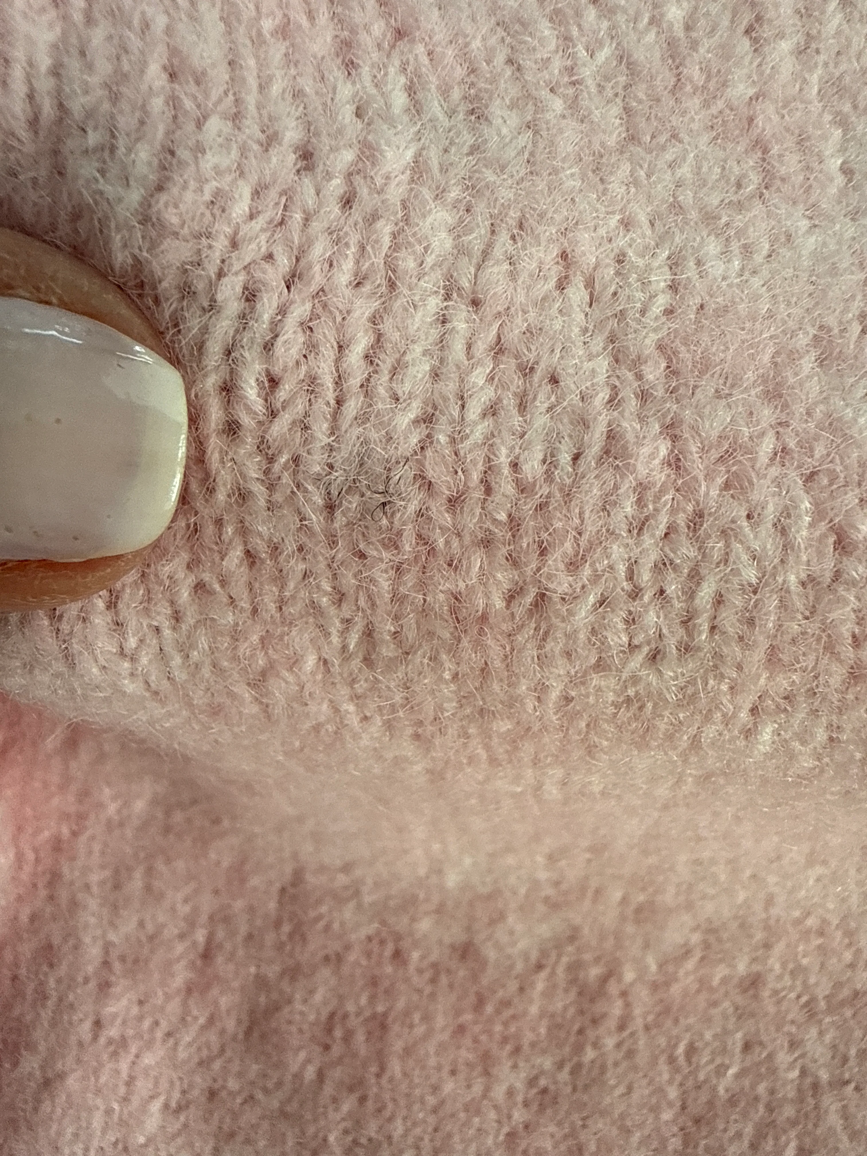 FINAL SALE - FLAWED Piper Cardigan in Blush - Small - Image 3