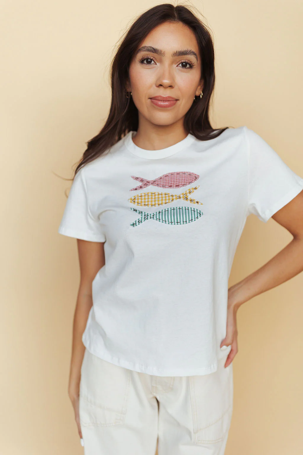 Fish Patchwork Tee - Image 3