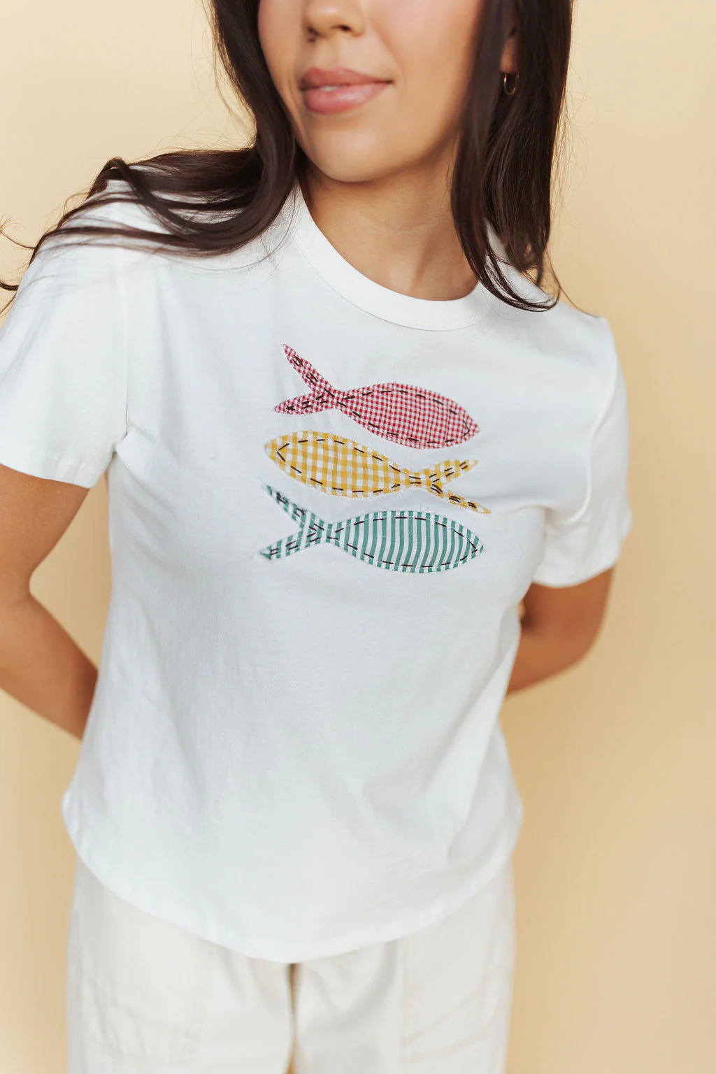 Fish Patchwork Tee - Image 4