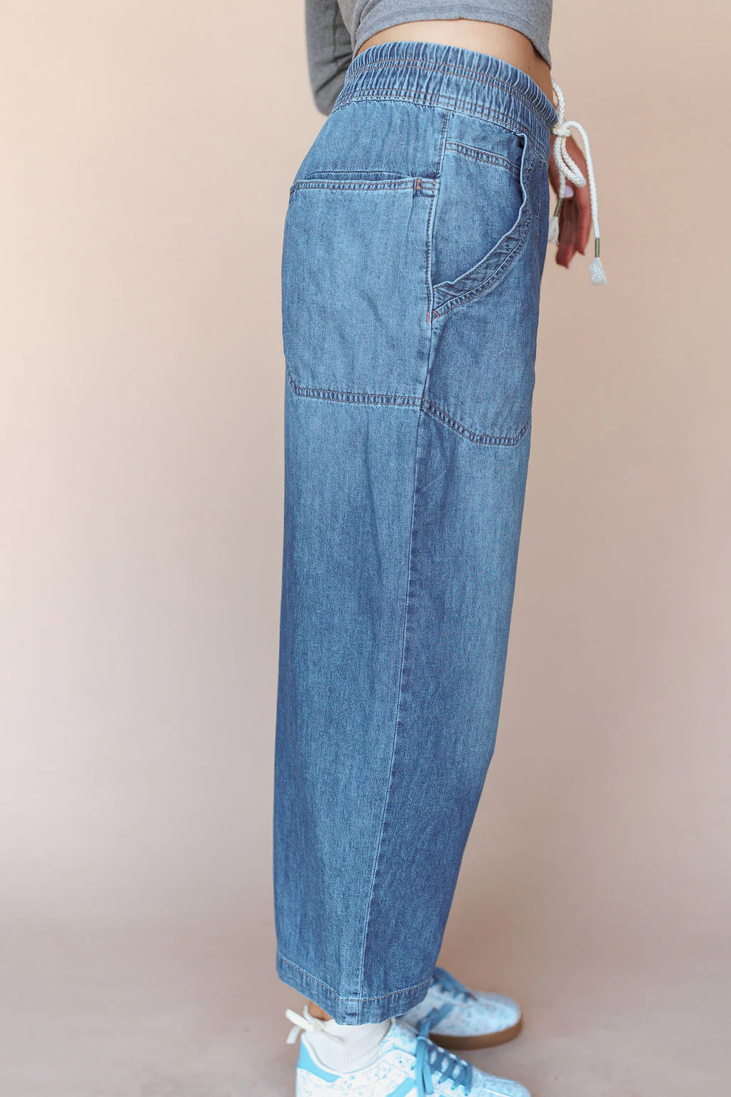 Free People Easy Peasy Pull On Jeans - Image 3