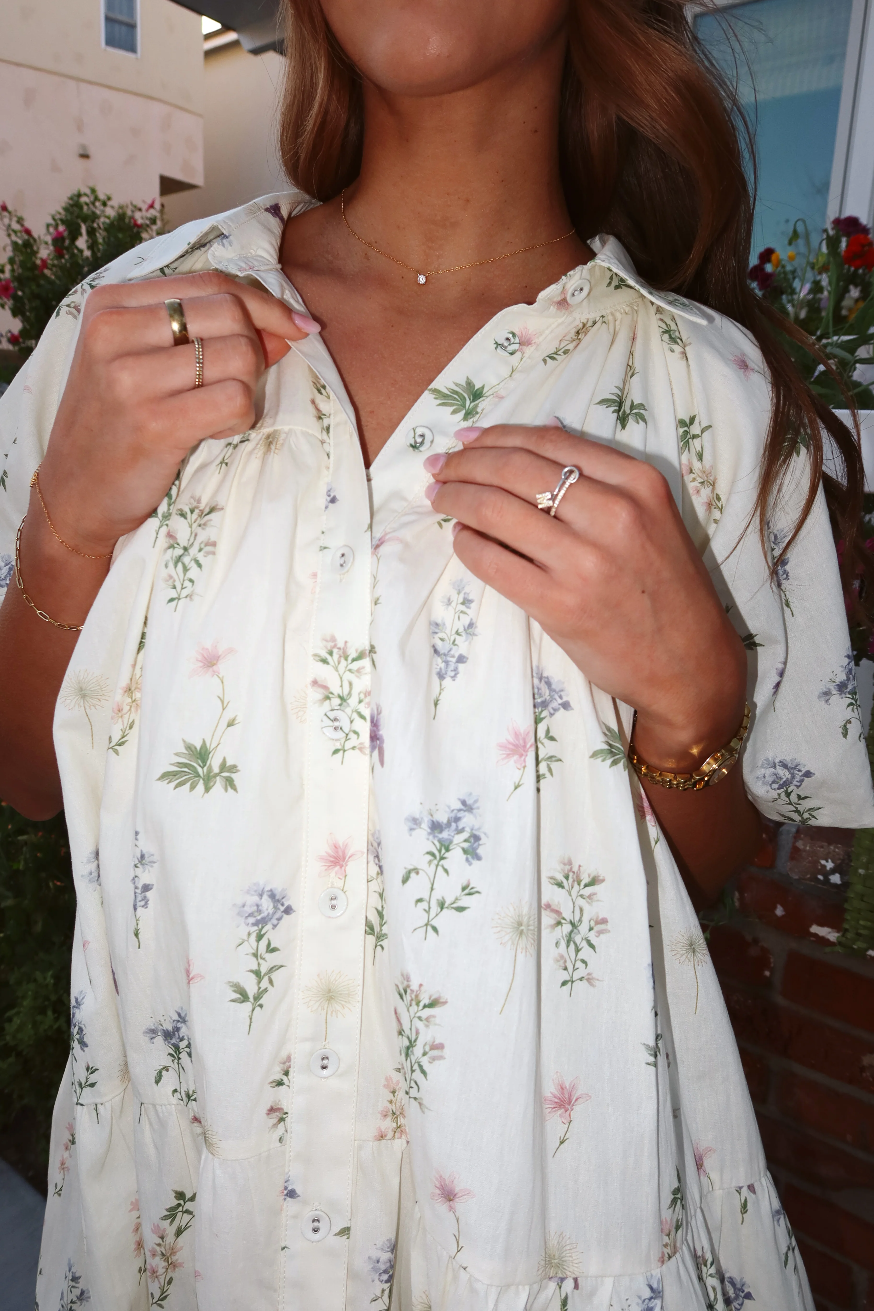 Garden Party Floral Dress - Image 6