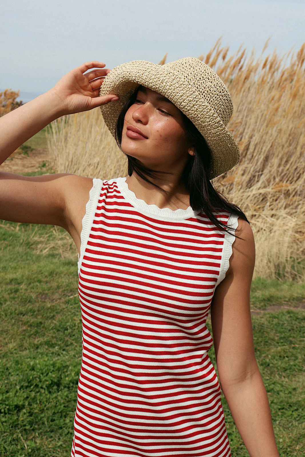 Hampton Knit Stripe Dress - Image 8