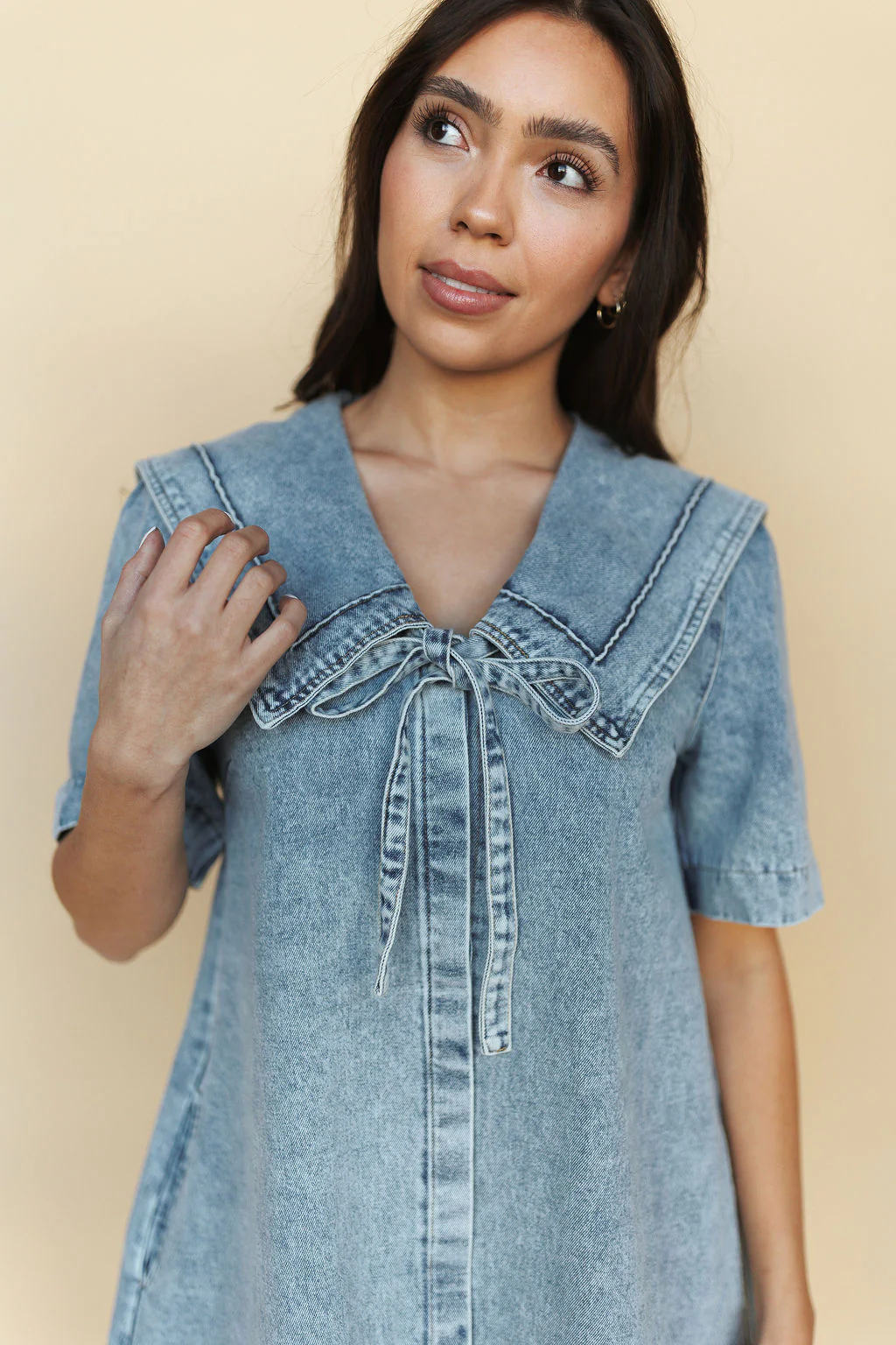 Harbor Belle Denim Dress - Image 6