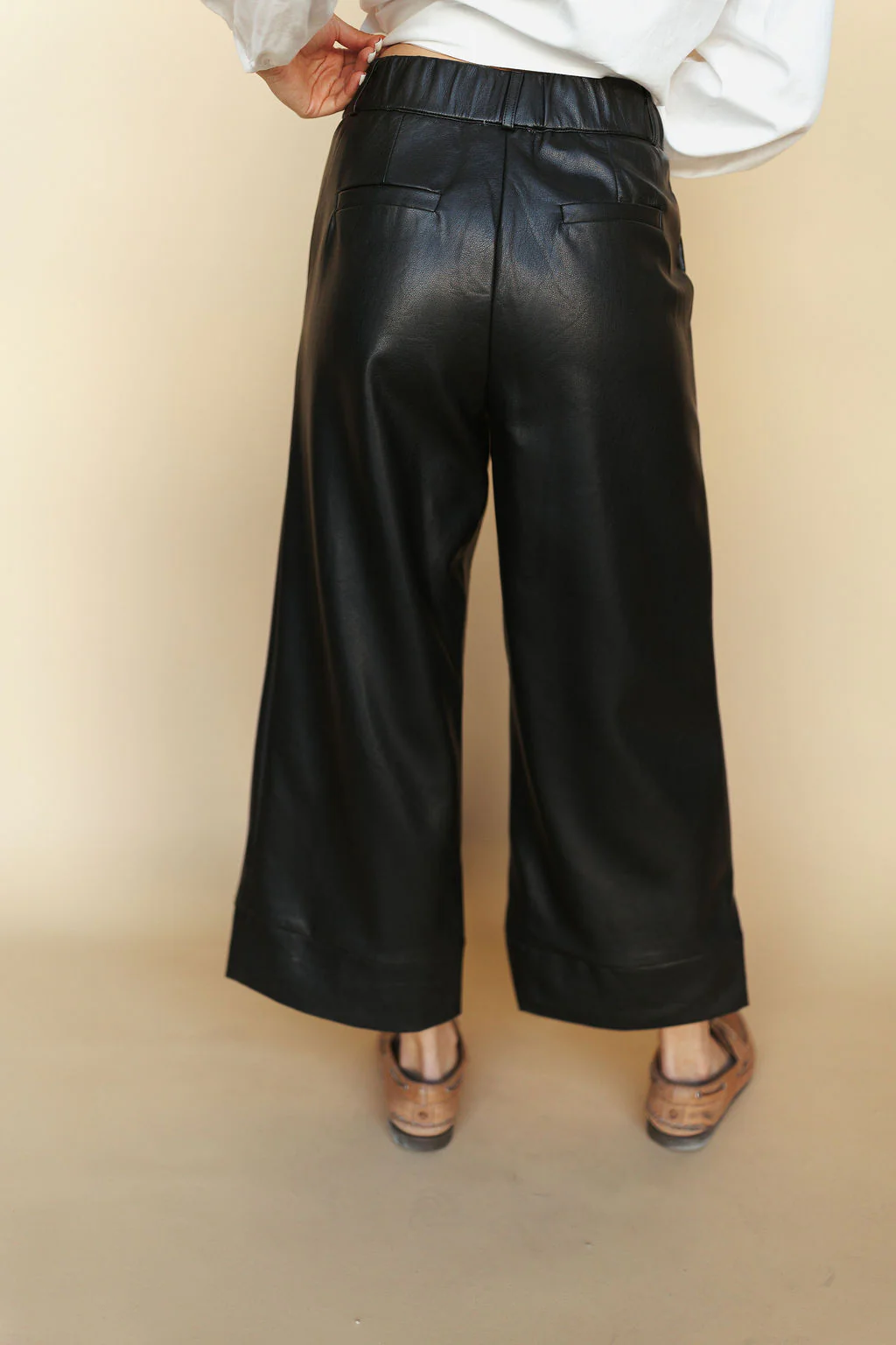 Harley Faux Leather Pants - Image 3