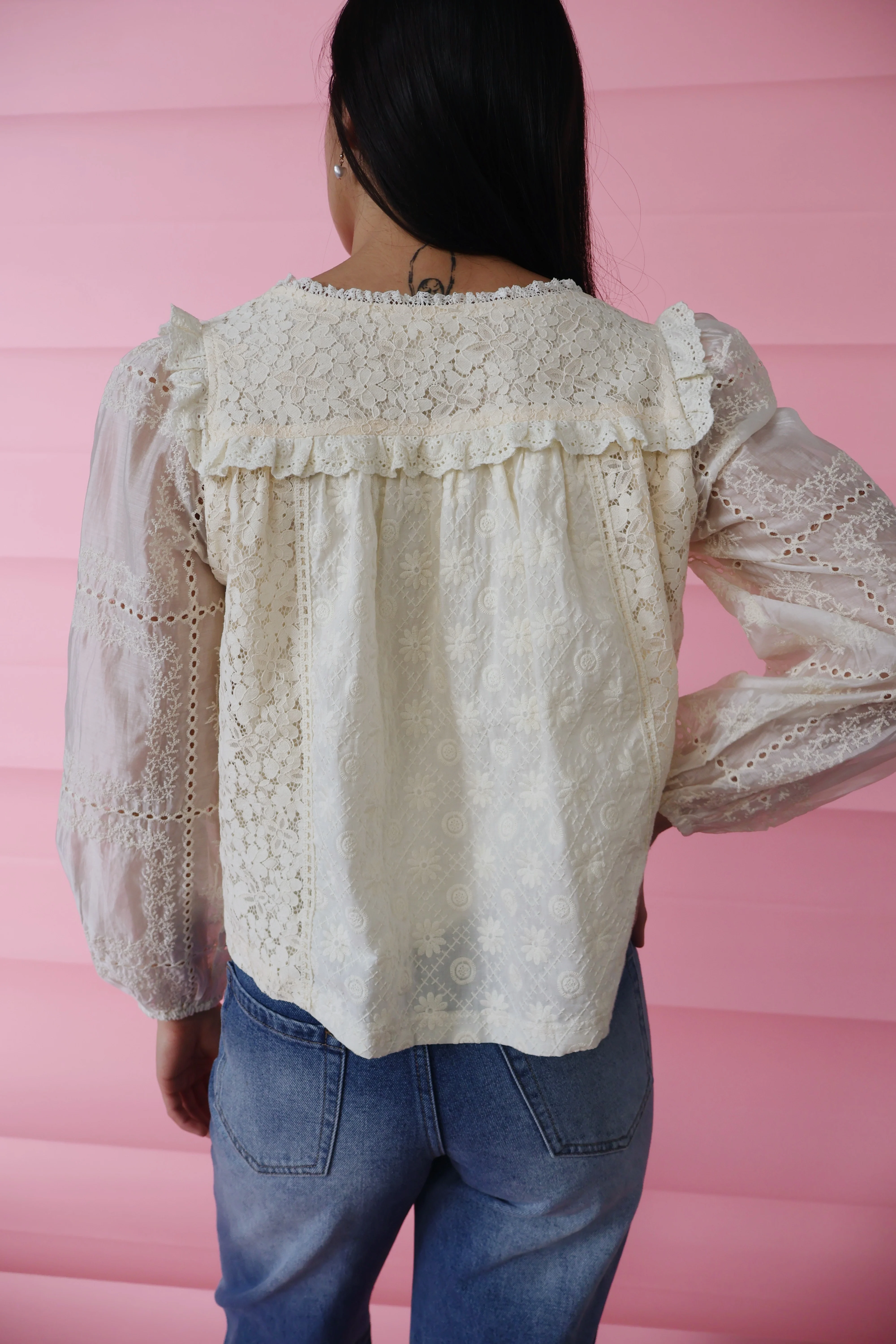 Heirloom Lace Blouse - Image 3