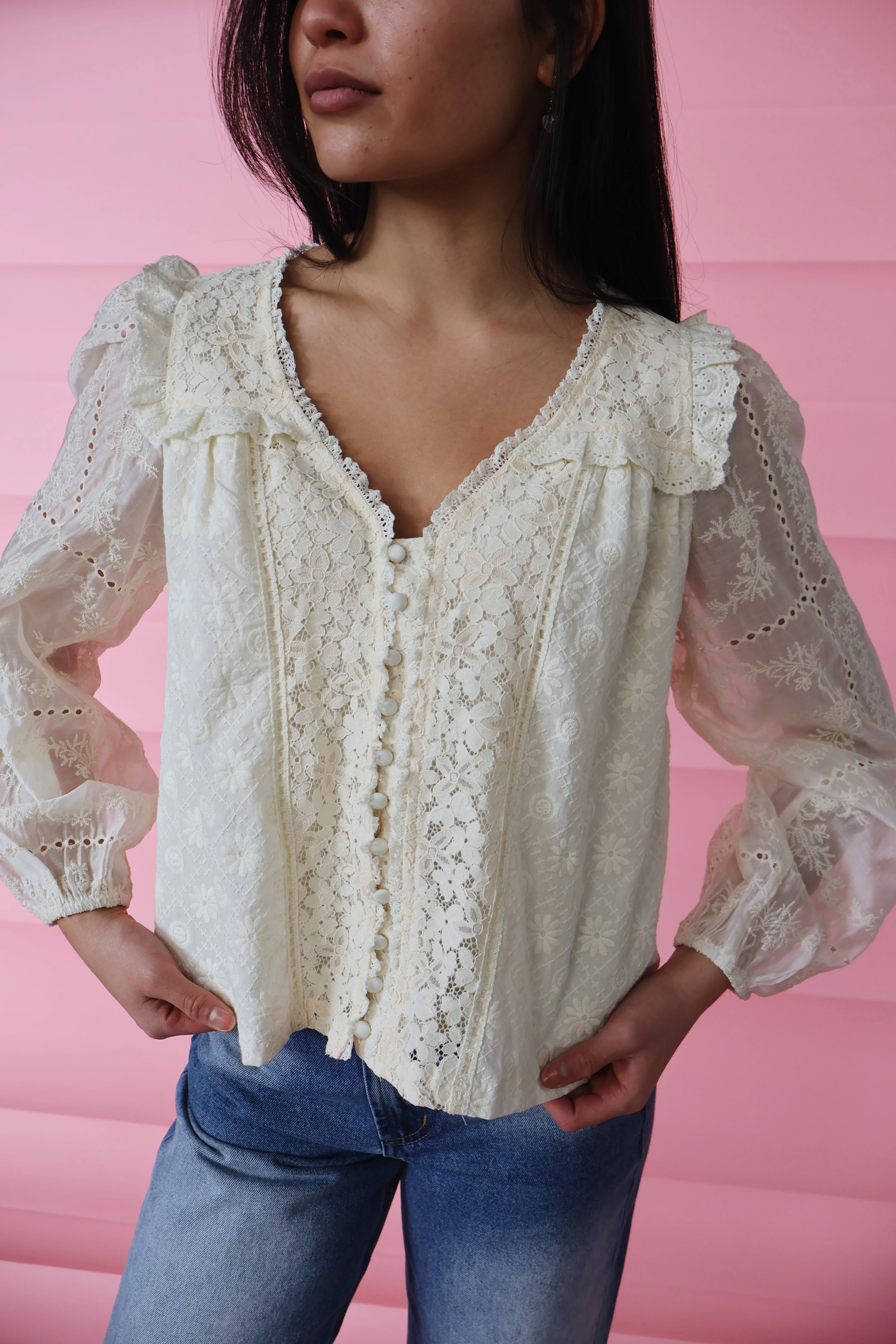 Heirloom Lace Blouse - Image 5