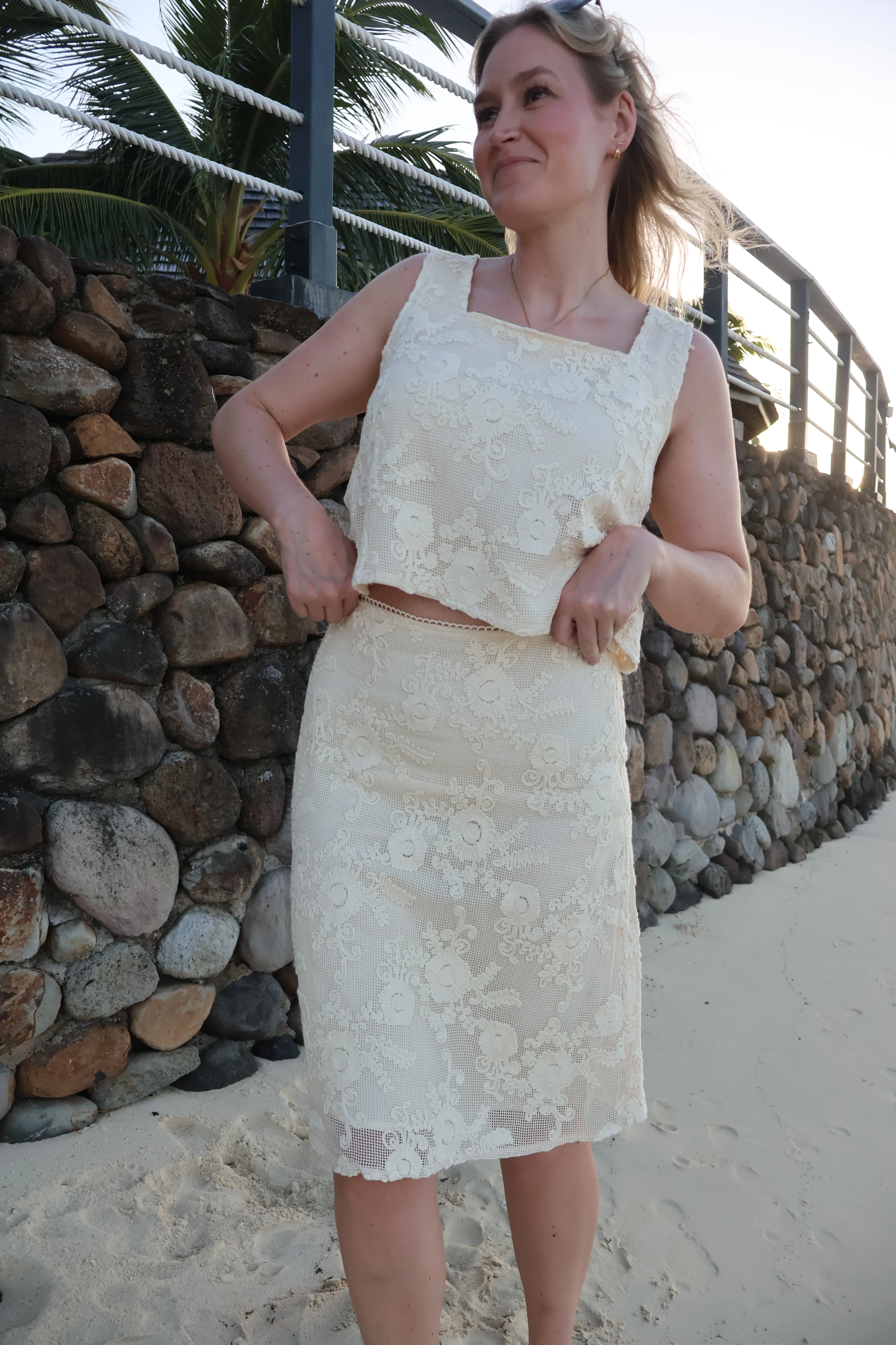 FINAL SALE - High Tide Crochet Skirt - Image 7
