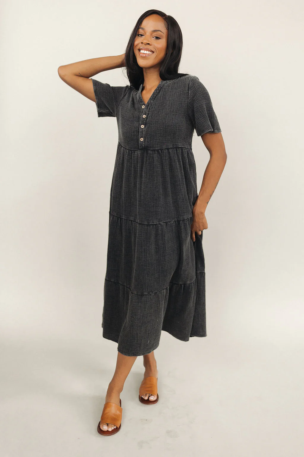 Josie Gauze Dress - Image 2