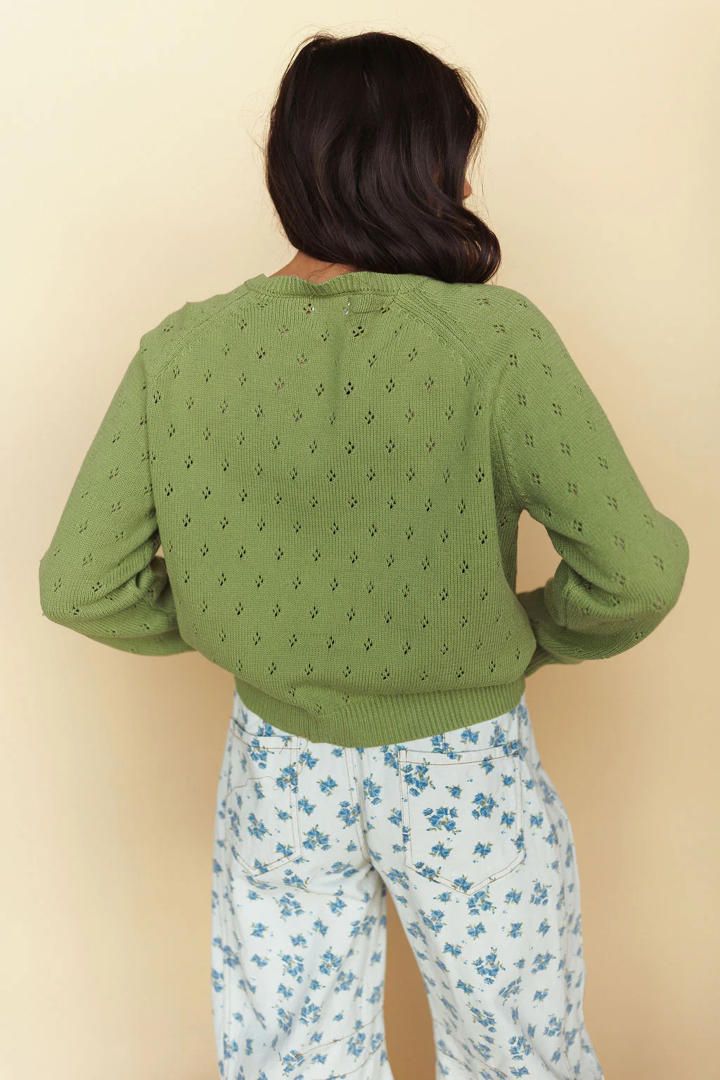 Jules Cardigan in Matcha - Image 7