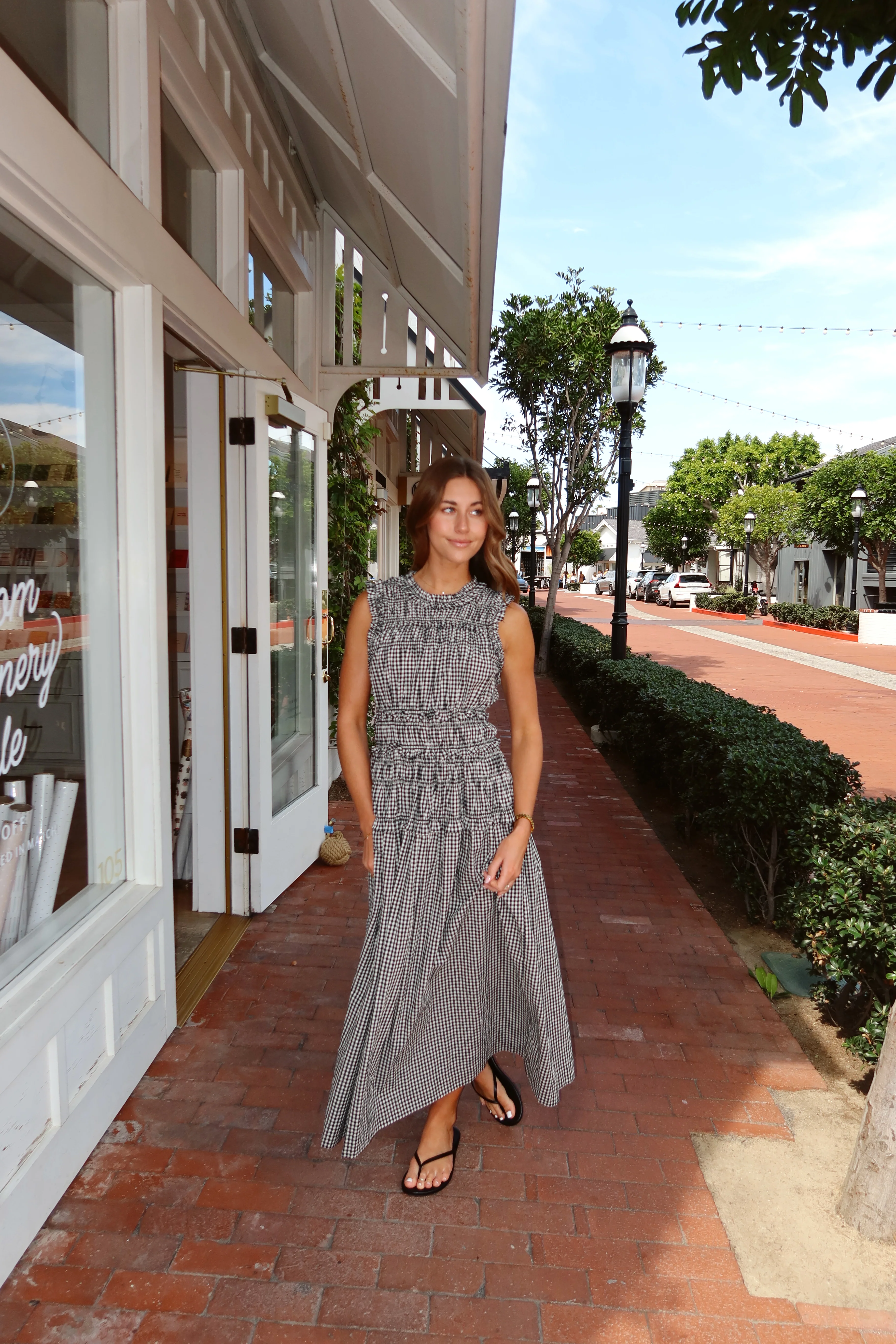 June Gingham Maxi - Image 6