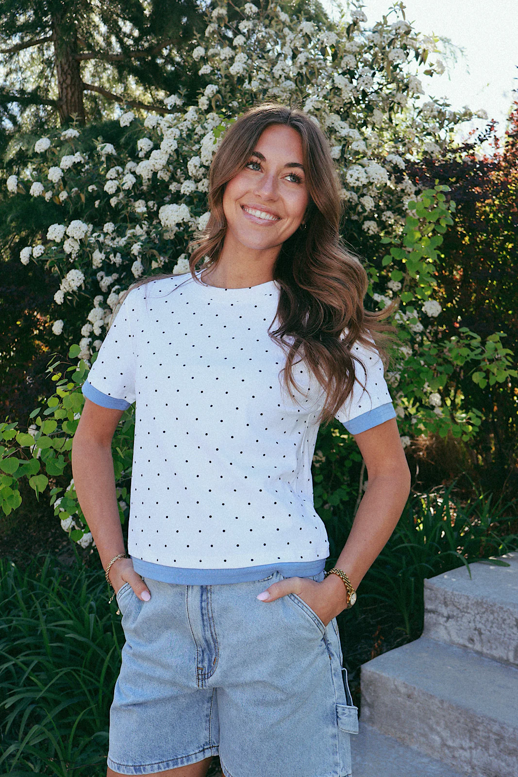 Kiki Polka Dot Tee - Image 5