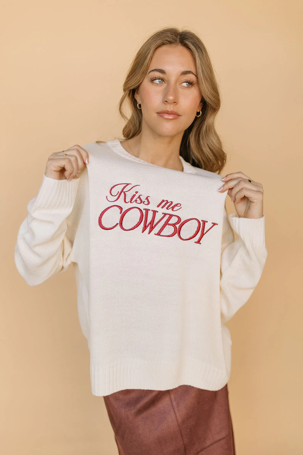 Kiss Me Cowboy Sweater - Image 7