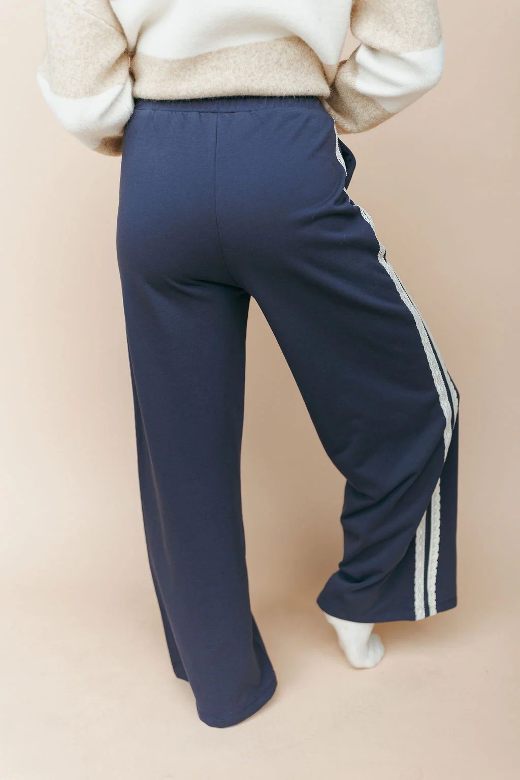 Lacy Days Sweatpants in Navy - Image 5