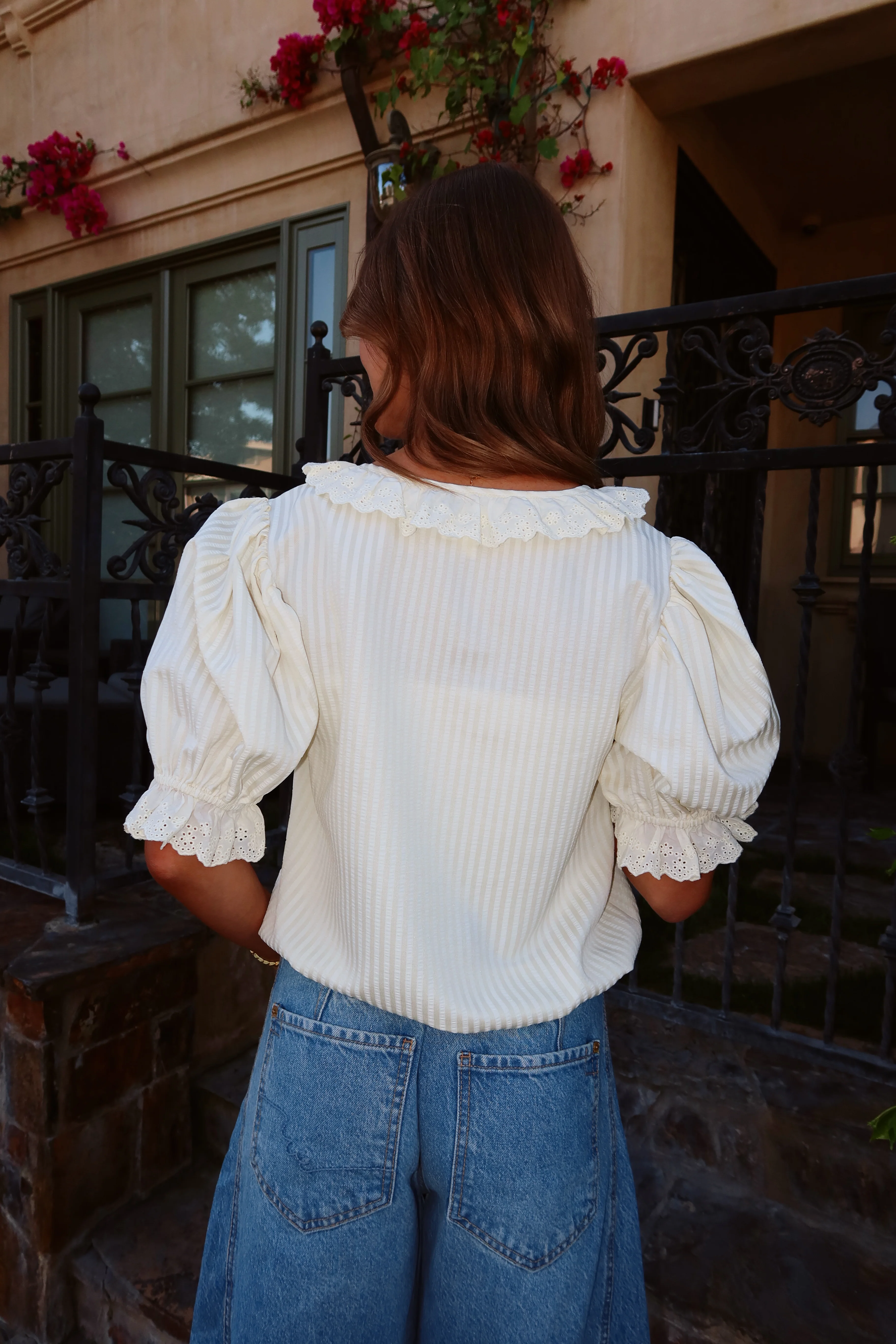 Lanie Stripe Blouse - Image 6
