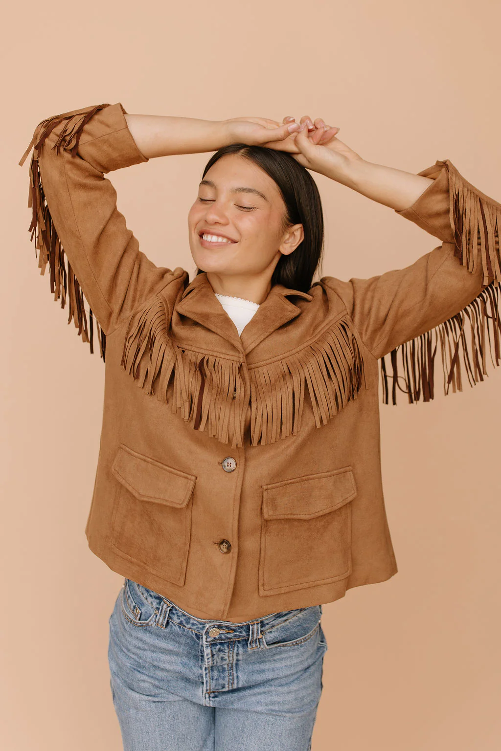 FINAL SALE - Lennon Suede Jacket - Image 5