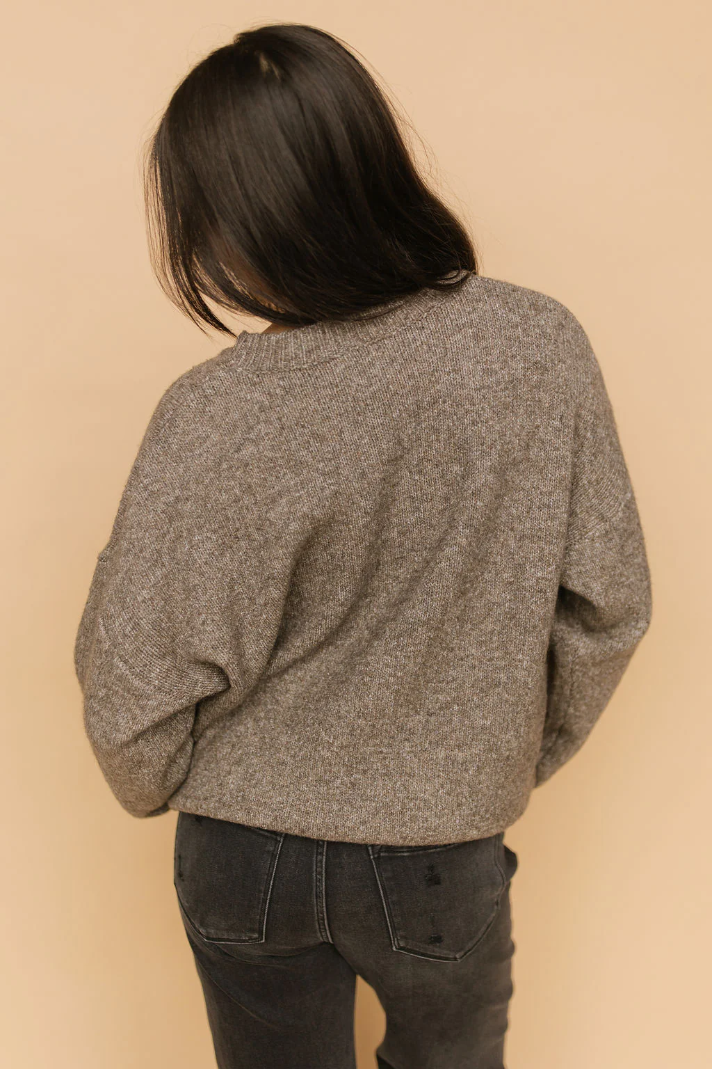Mallard Knit Sweater in Mocha - Image 5