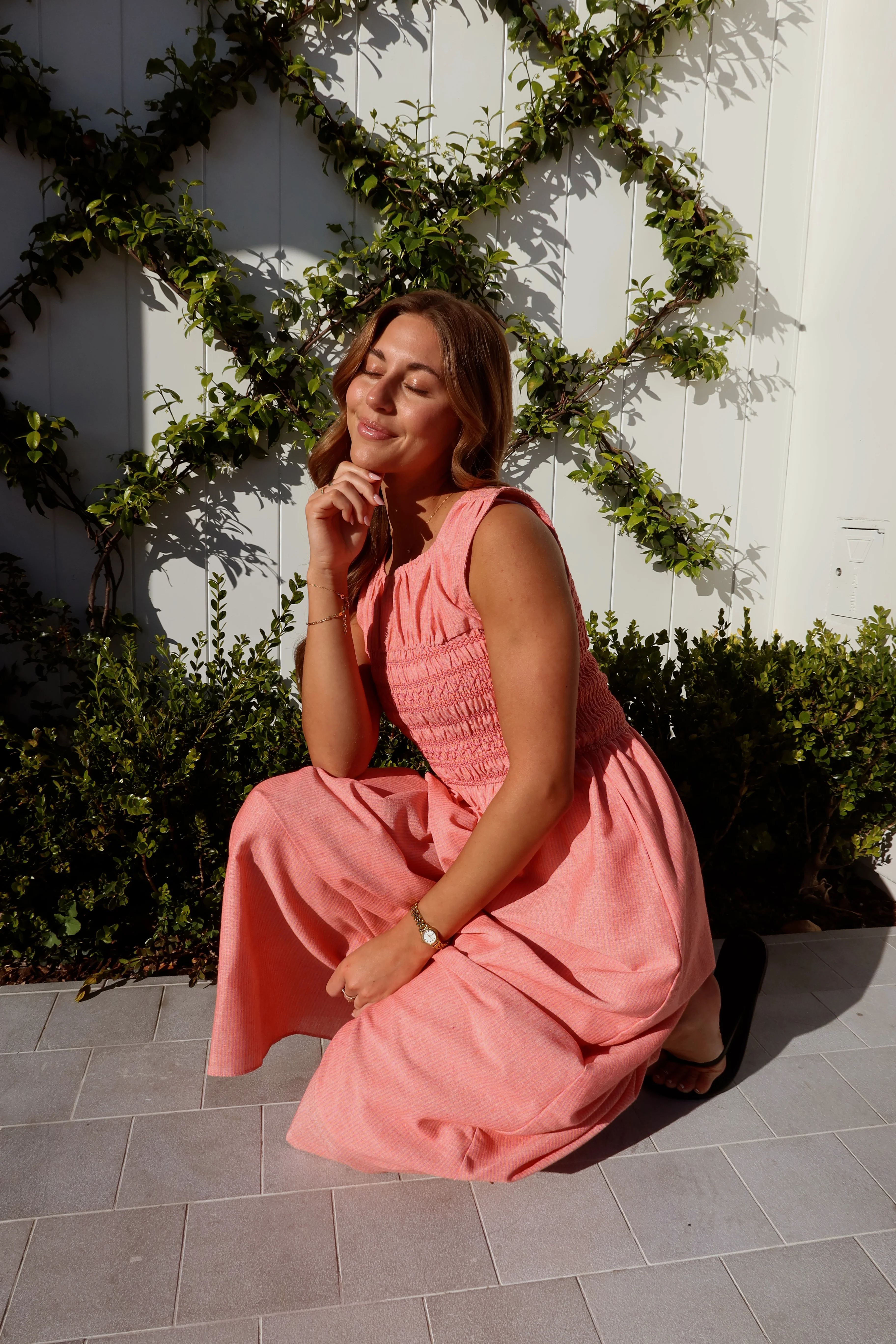 Margot Pinstripe Maxi - Image 3