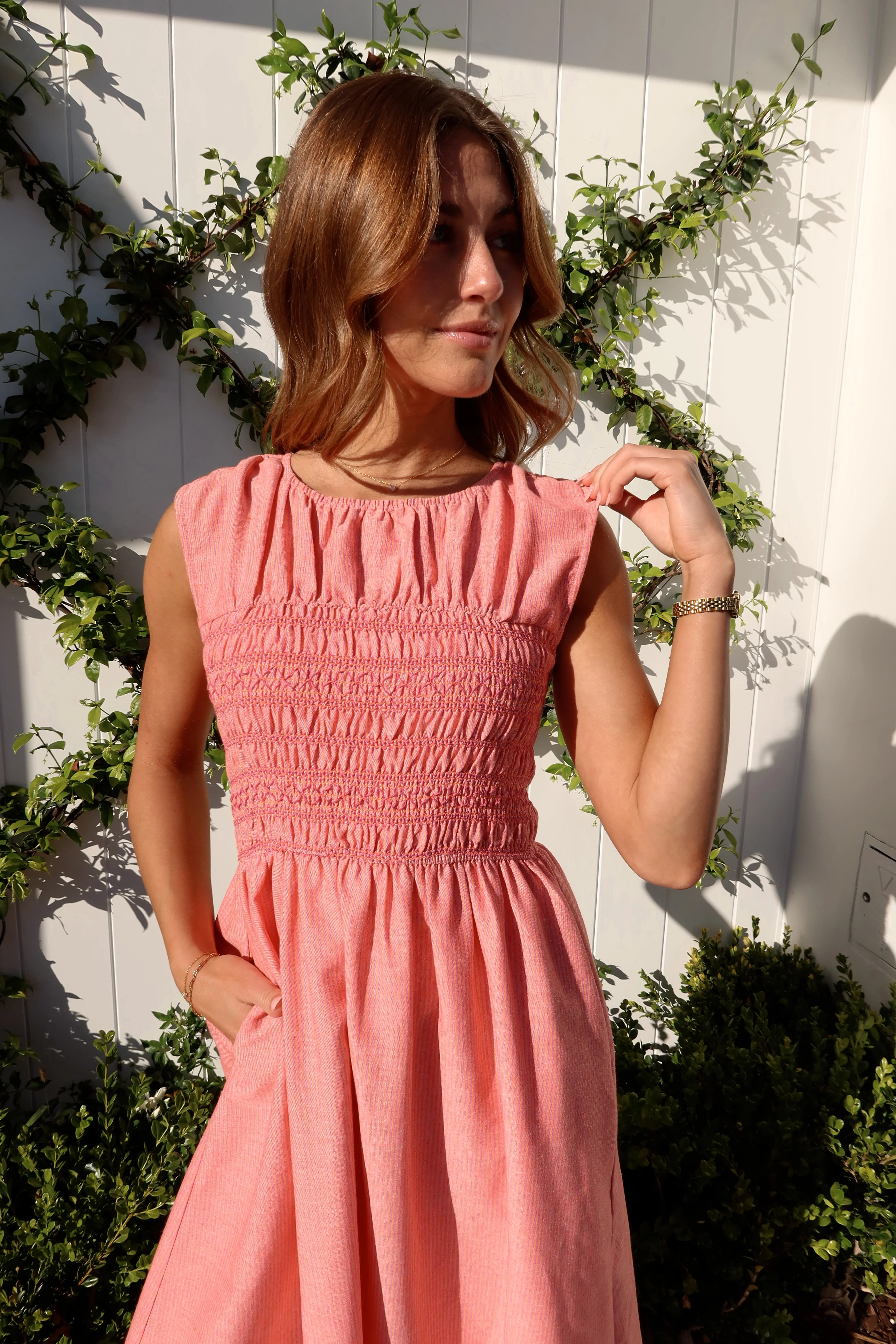 Margot Pinstripe Maxi - Image 7