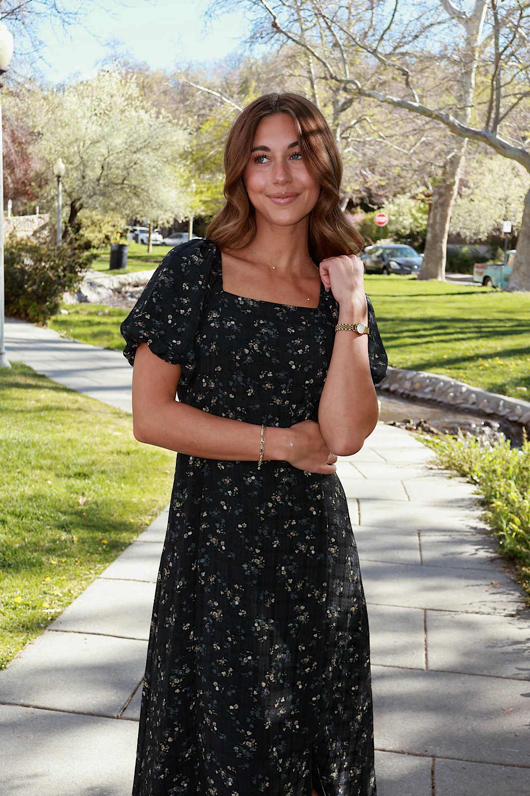 Moon Flower Floral Midi - Image 5