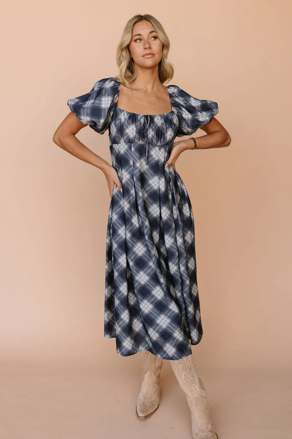 Nessa Plaid Dress - Image 2