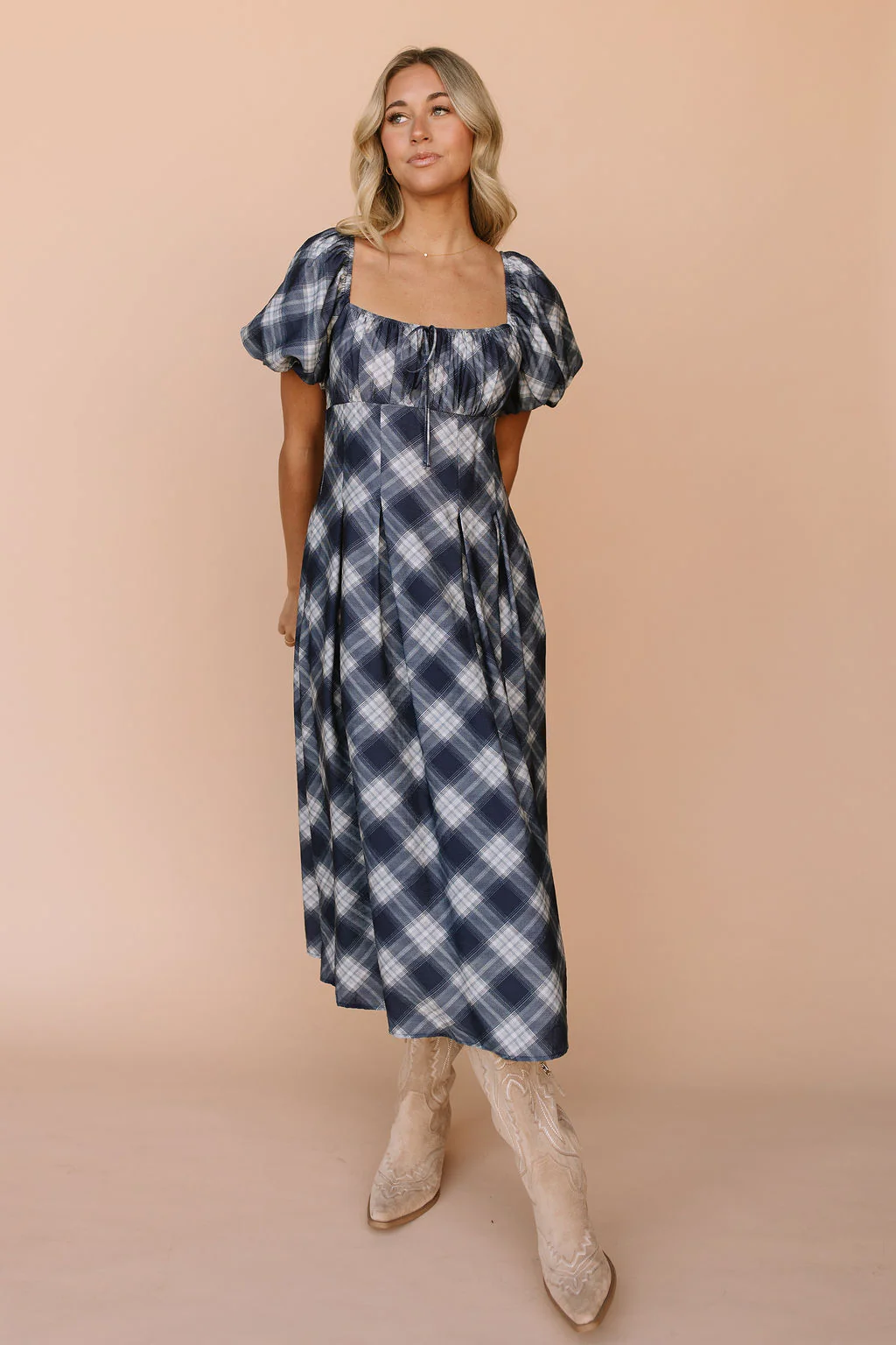 Nessa Plaid Dress - Image 3