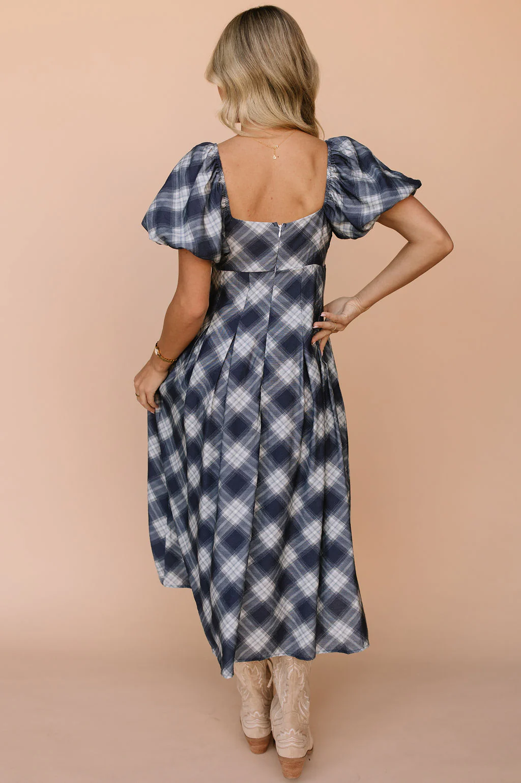 Nessa Plaid Dress - Image 5
