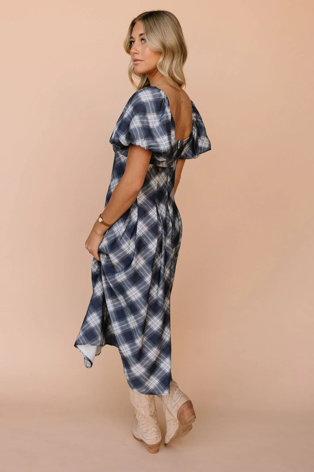 Nessa Plaid Dress - Image 7