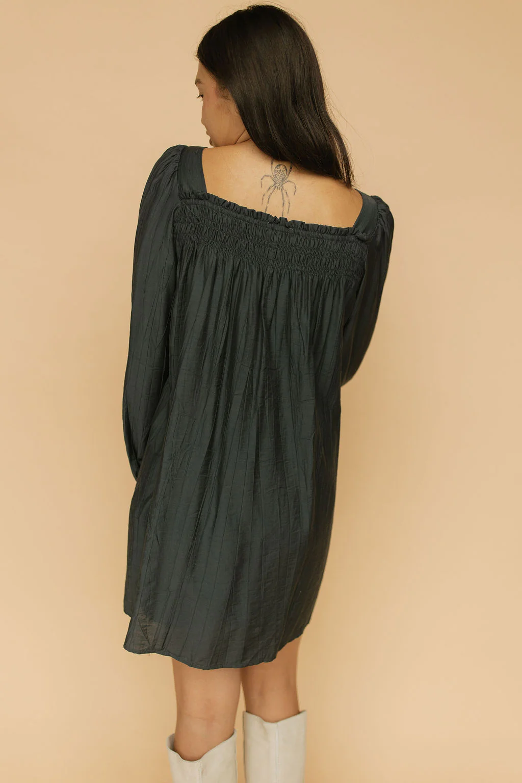 Neve Babydoll in Navy - Image 6