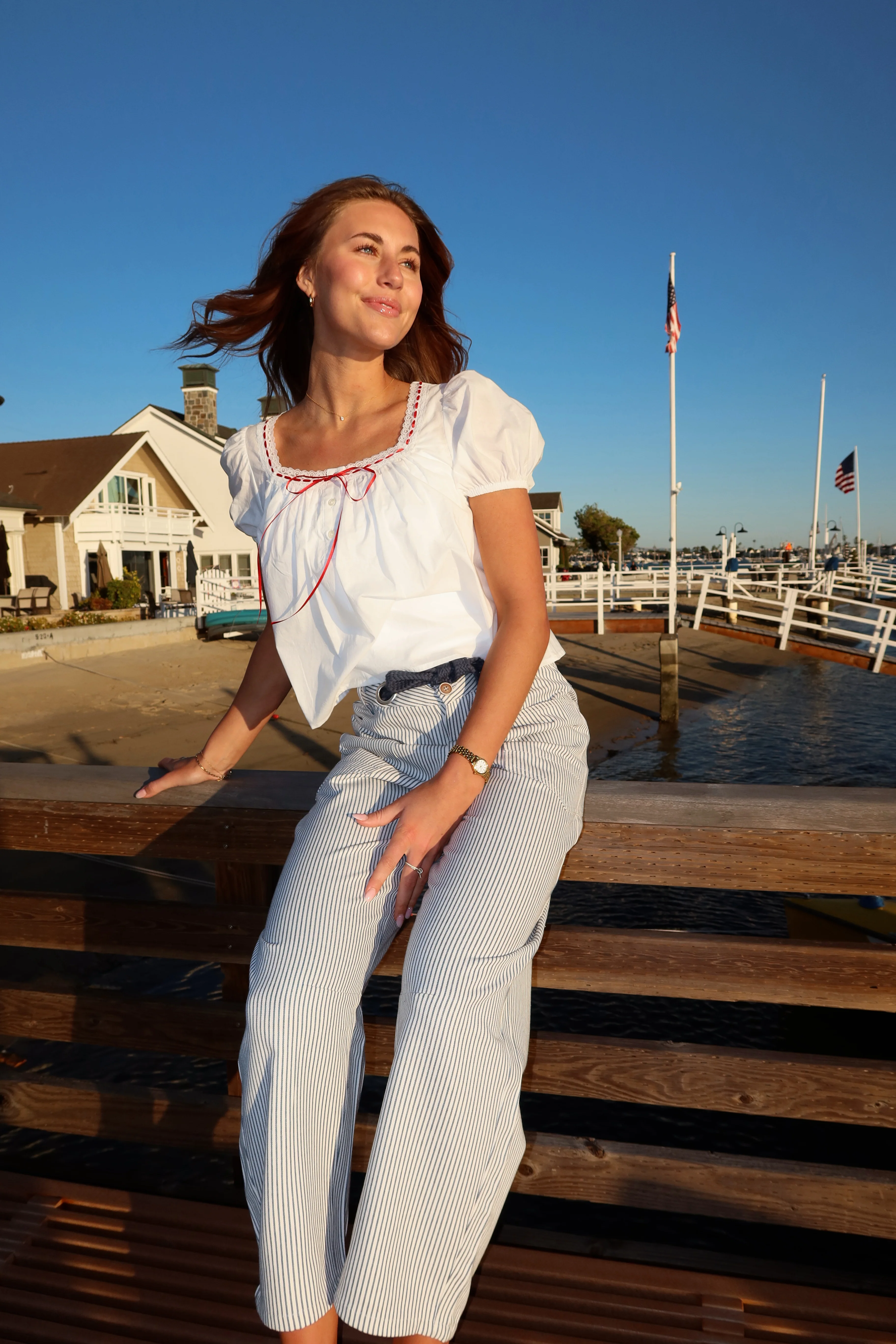 Newport Stripe Pants - Image 3