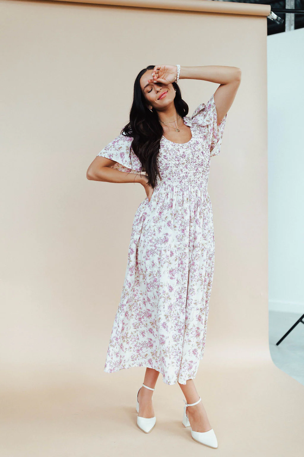 Penelope Floral Midi - Image 11